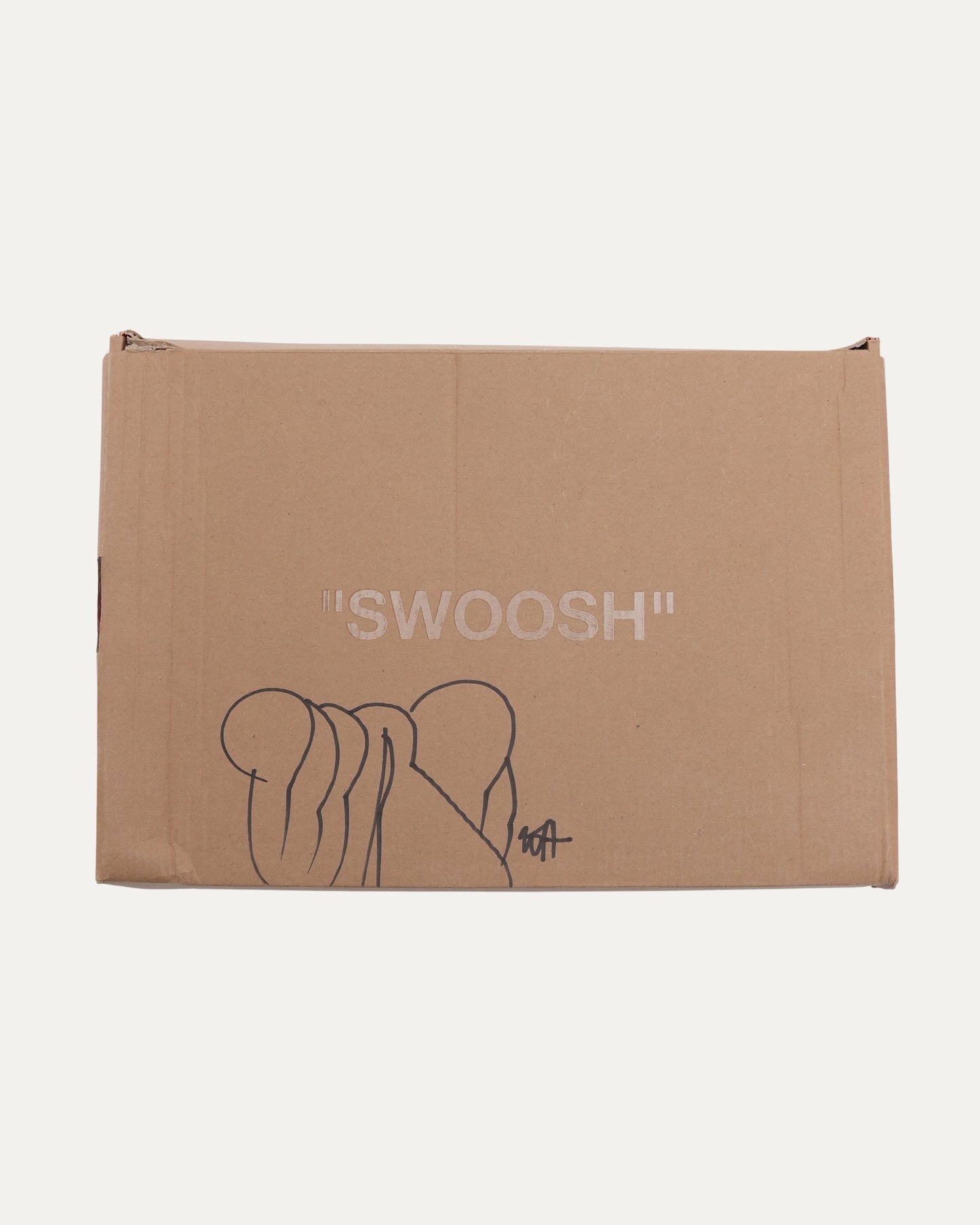Virgil Singed Off-White Vapormax Sneakers