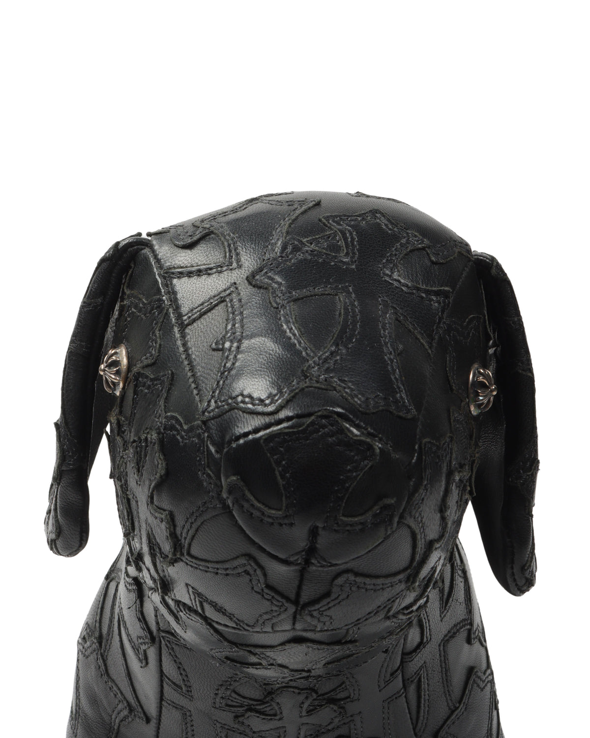 Leather Cross Patch Dog