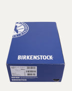 Cross Embellished Birkenstock Boston Suede Mule