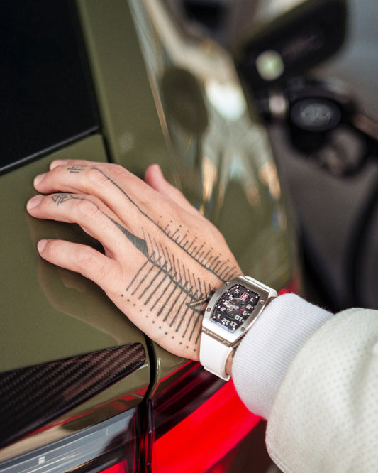 RM007 Titanium Black Dial