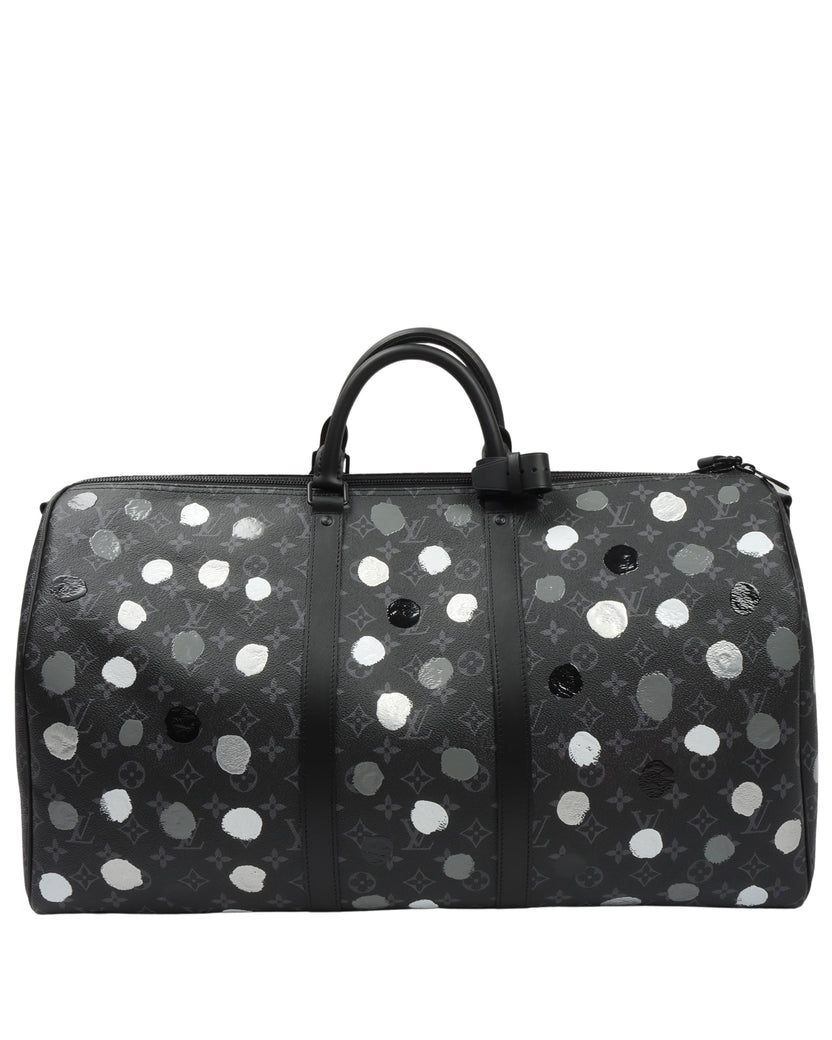 Louis Vuitton Yayoi Kusama Keepall Bandouliere 55 Travel Bag - Farfetch