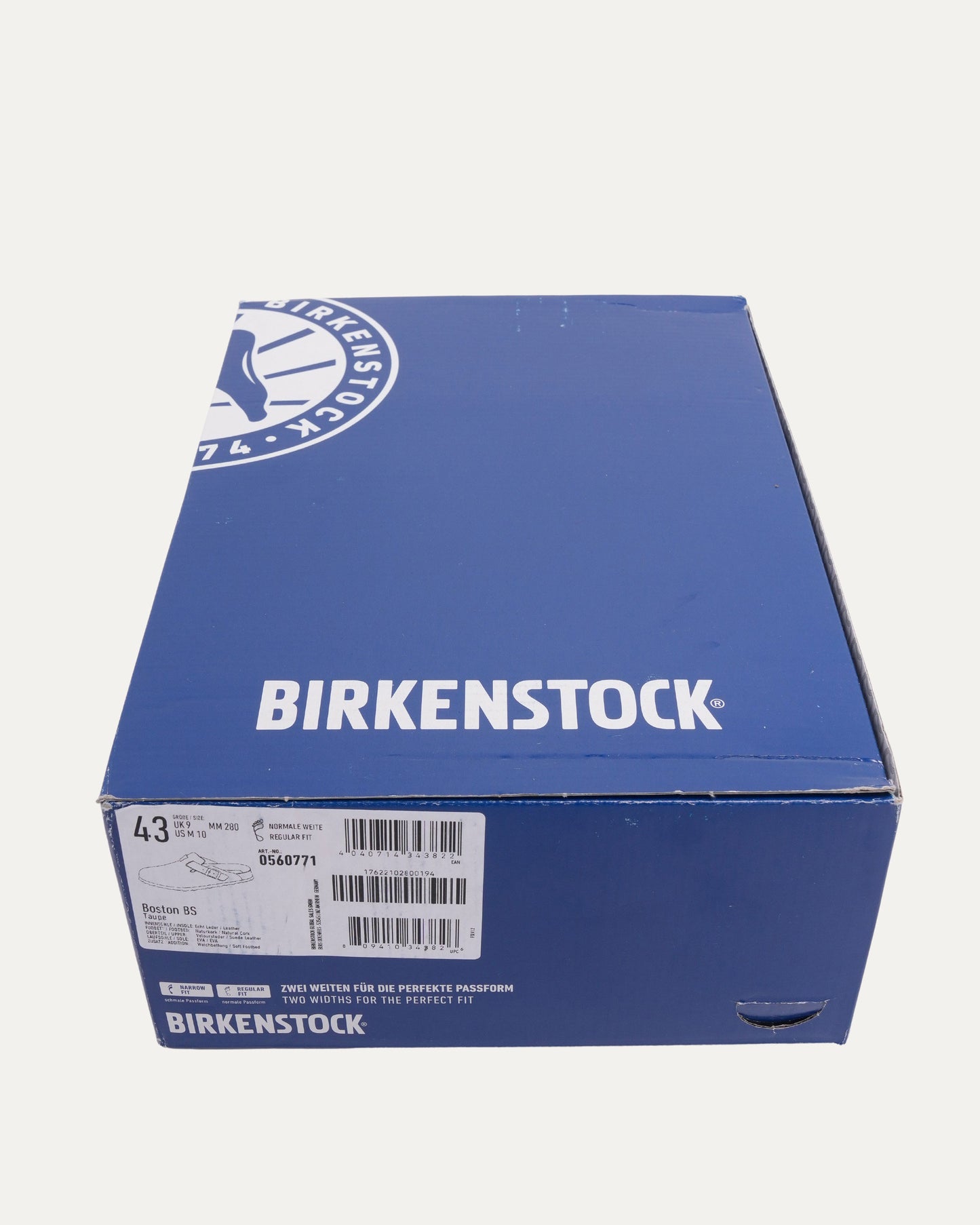 Dagger Embellished Birkenstock Boston Suede Mule