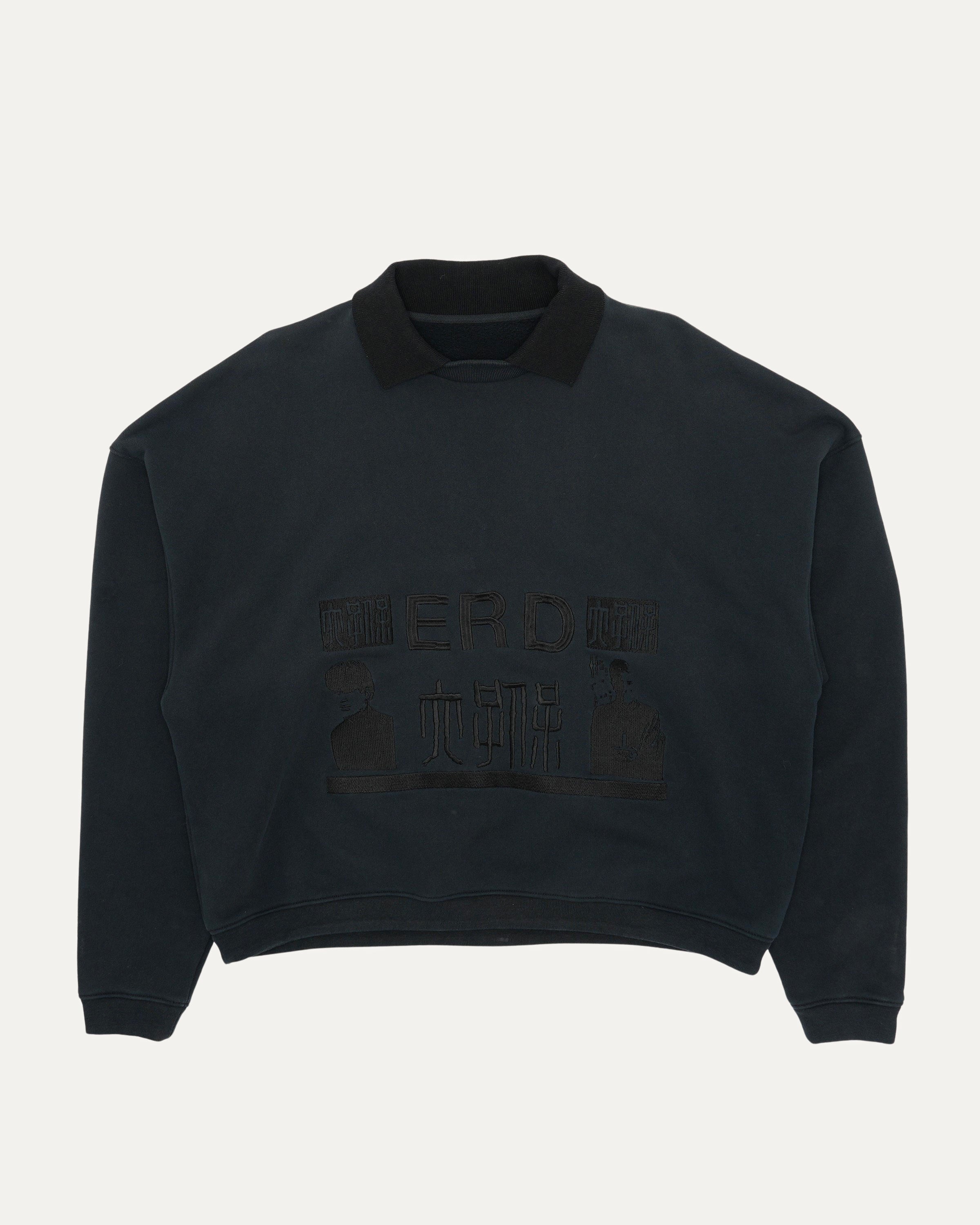 SS23 Tennis Collar Crewneck Sweatshirt