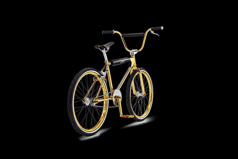 Dior Homme x Bogarde's Gold BMX is the most indulgent bike you'll