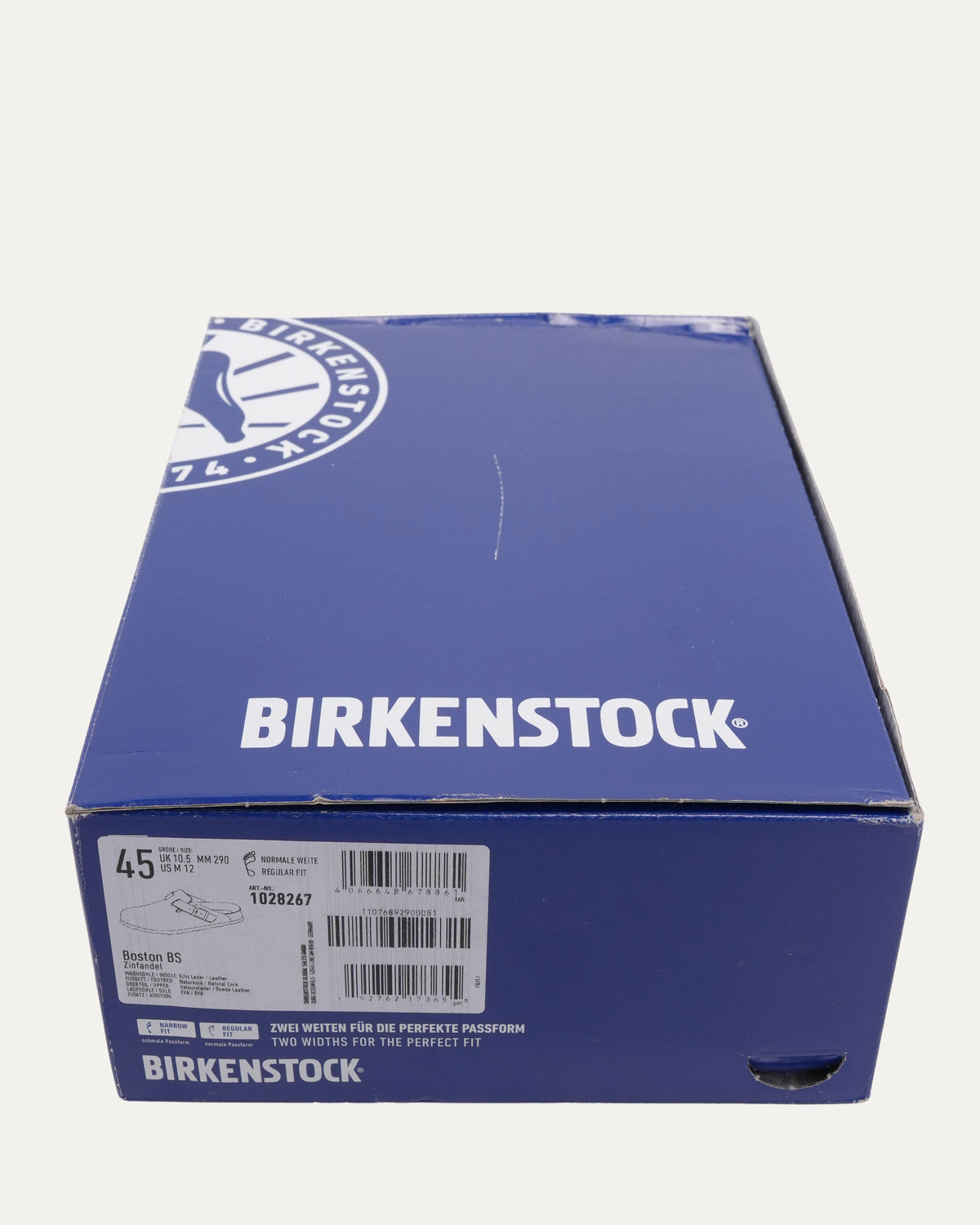 Dagger Embellished Birkenstock Boston Suede Mule