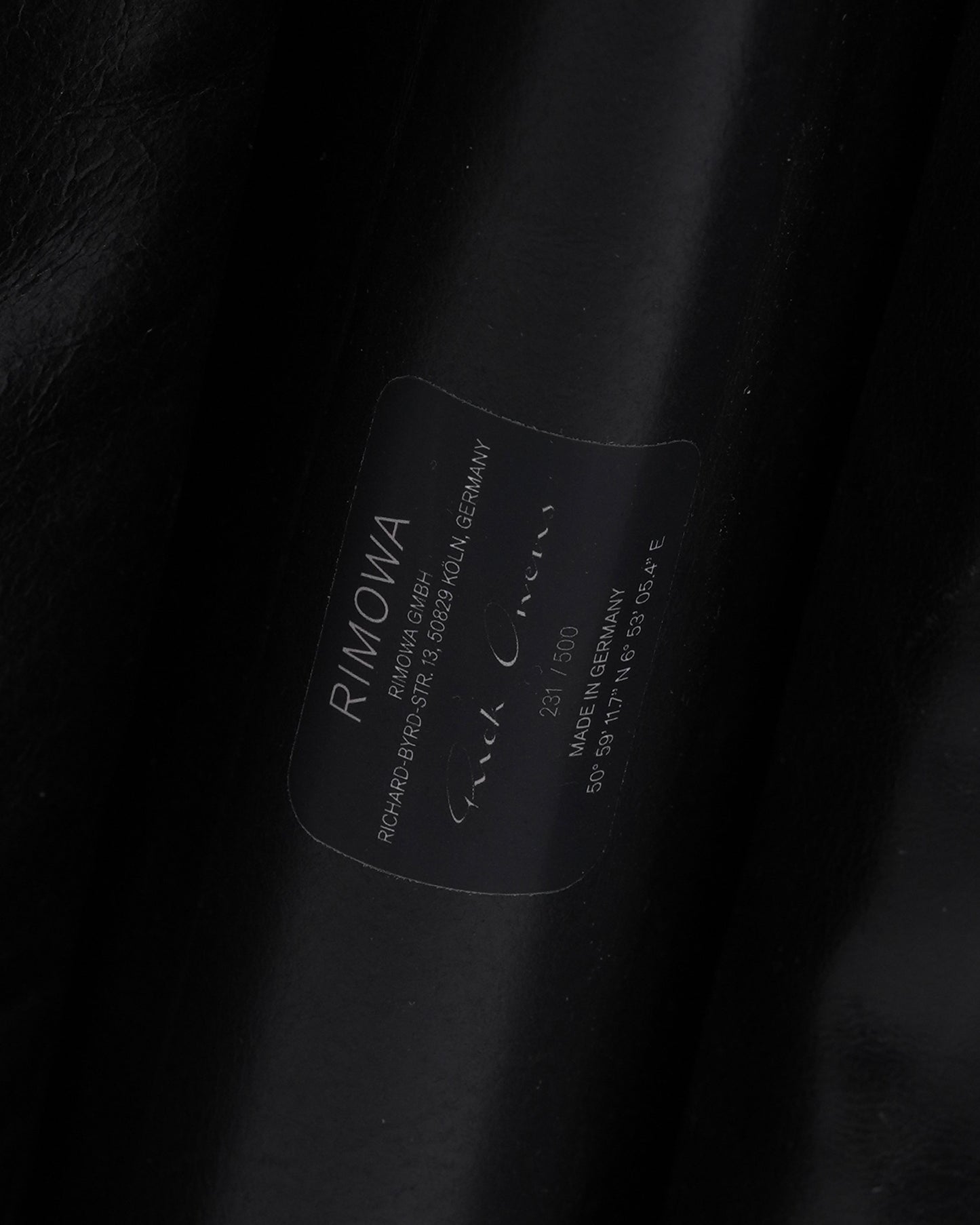 Rick Owens Aluminum Original Cabin Luggage