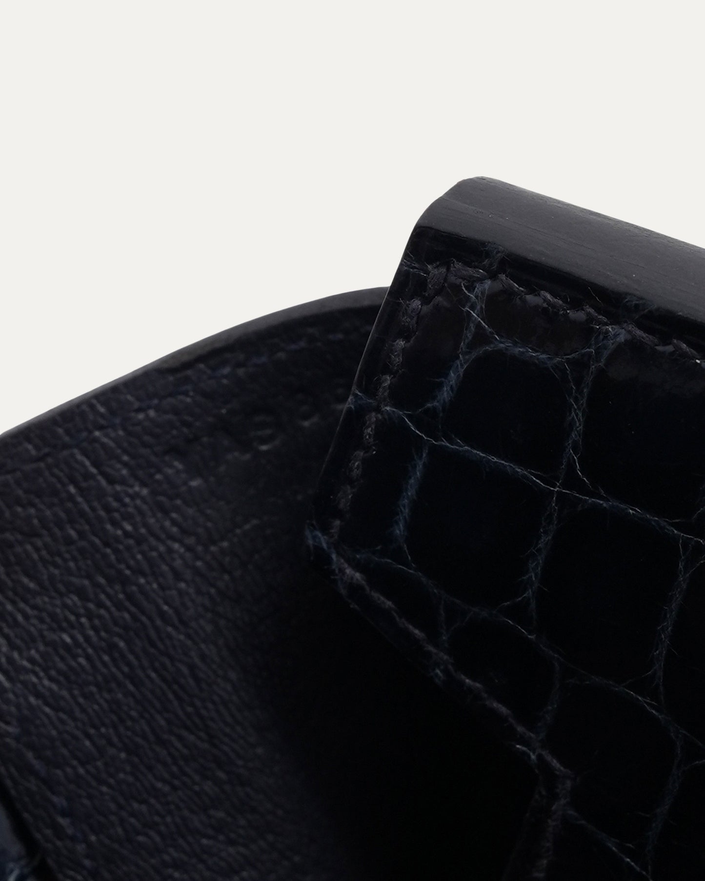 Shiny Crocodile Togo Birkin Touch 25