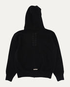 Embroidered Kingfish Vine Dagger Zip Up Hoodie