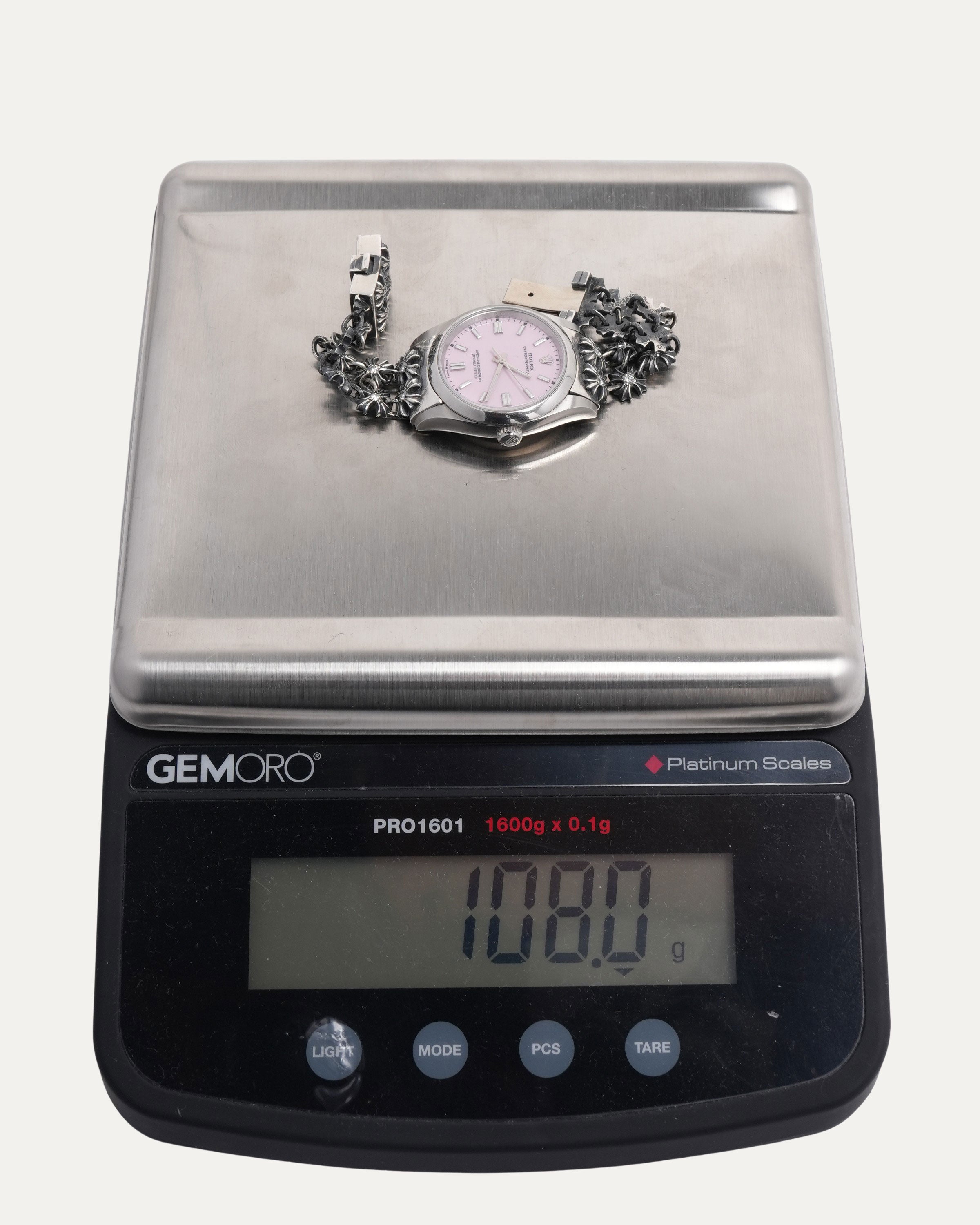 Chrome Hearts Diamond Rolex Oyster Perpetual 36mm Watch – Justin Reed