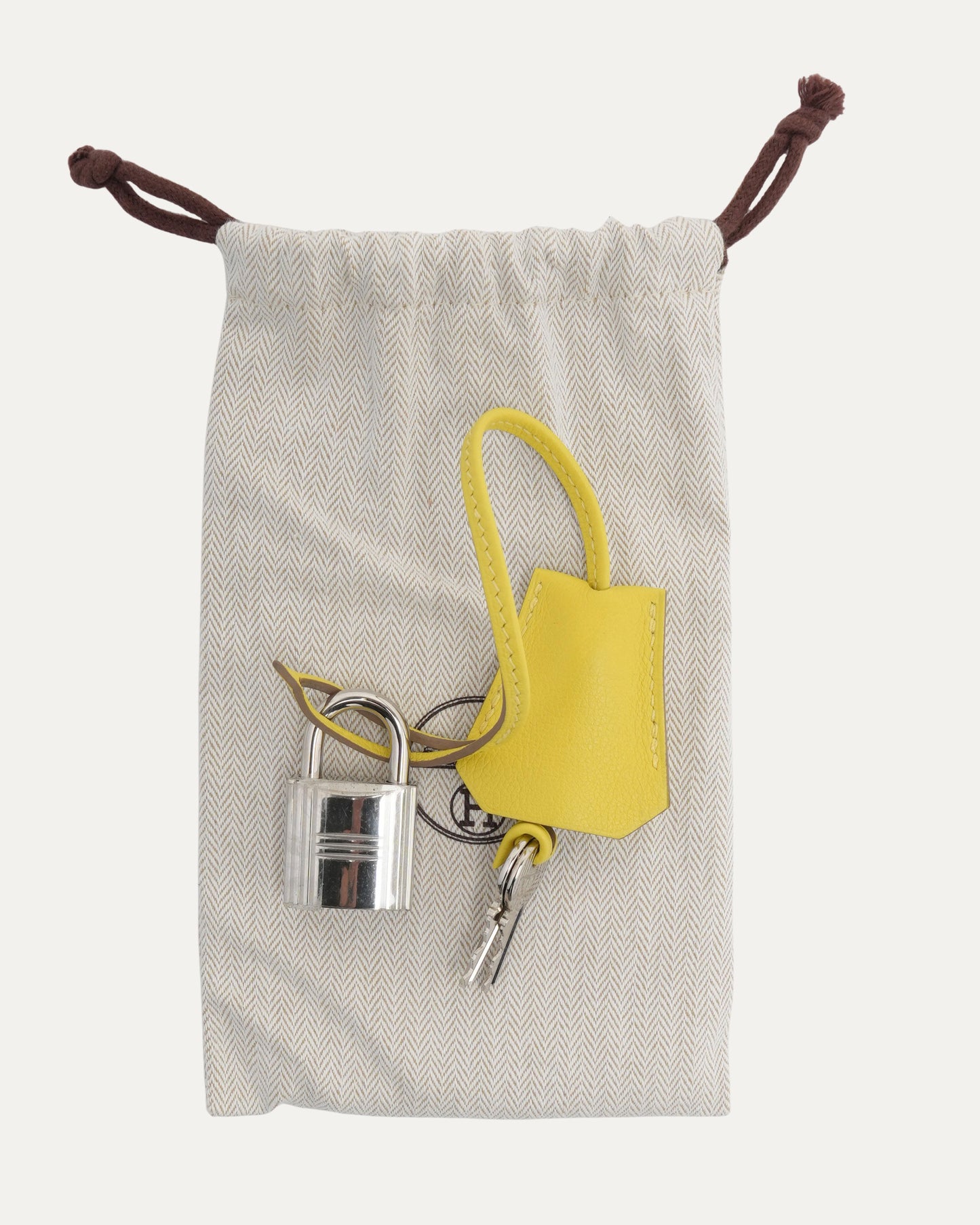 Birkin HAC 50 Lime Evercolor & Ficelle Toile Bag