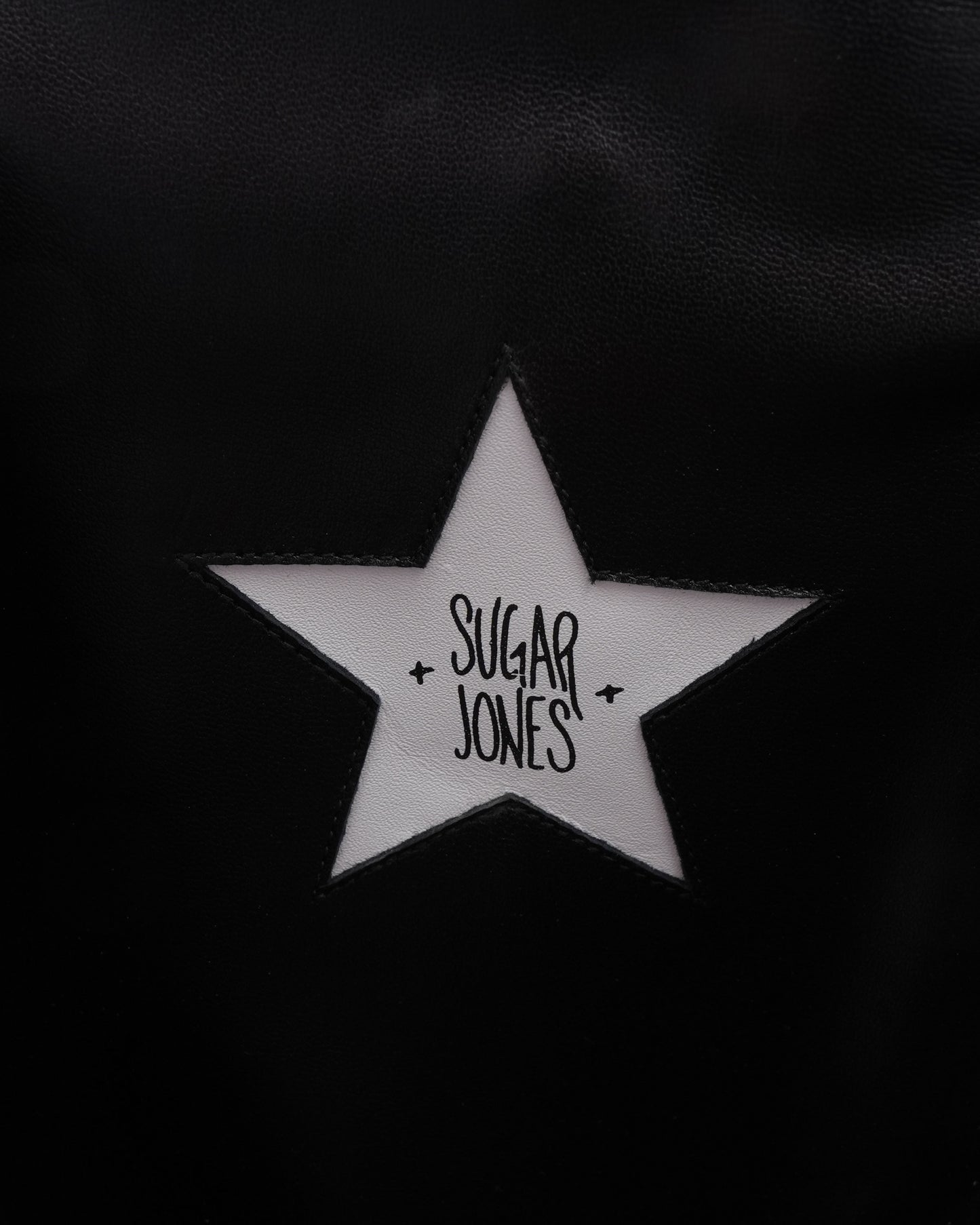 Patent Leather Dagger Embellished Sugar Jones Boots