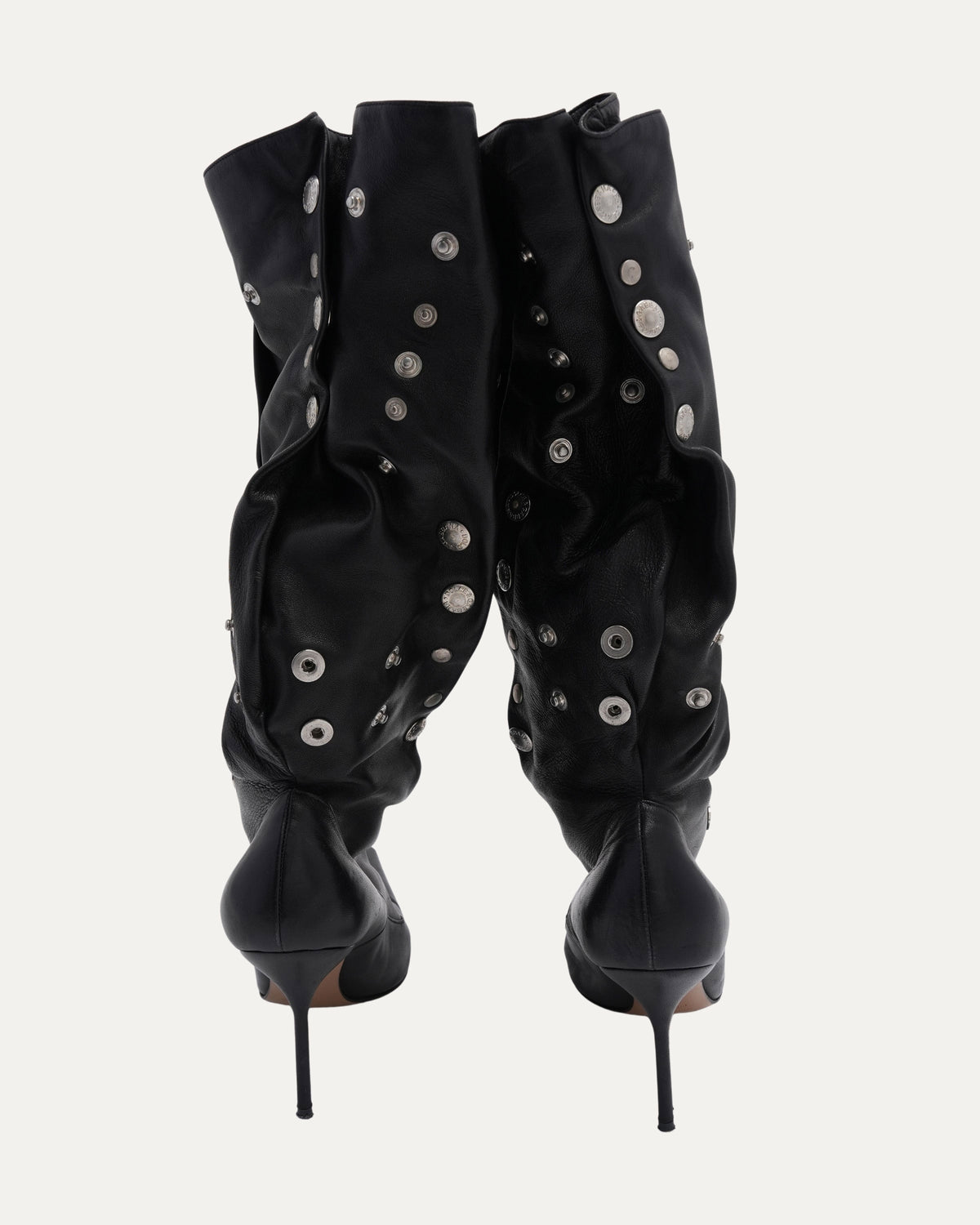 SS 2003 Ad Campaign Leather Button Boots