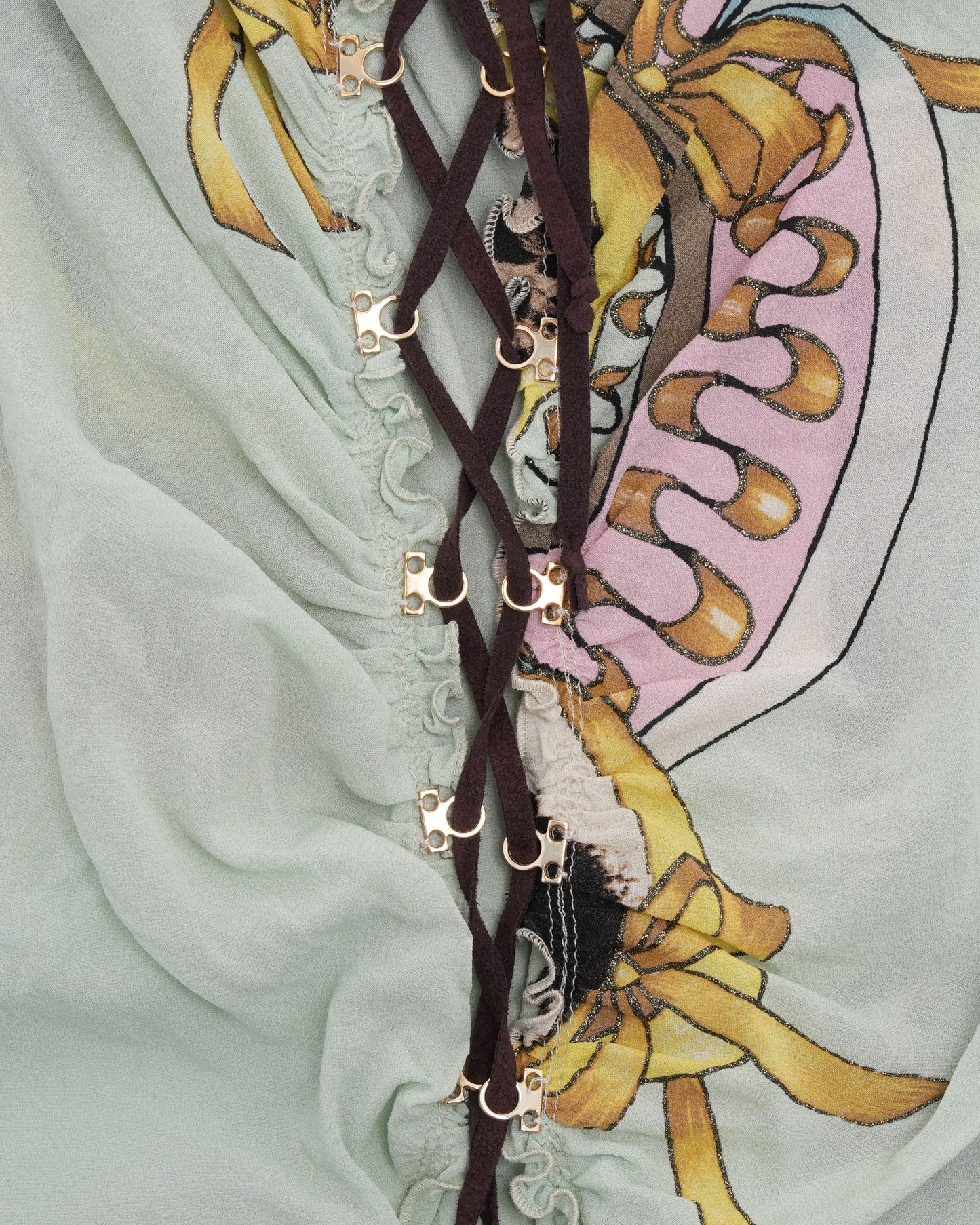 SS 2004 Lace-Up Dress