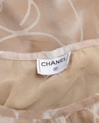SS 1999 Camellia Print Skirt