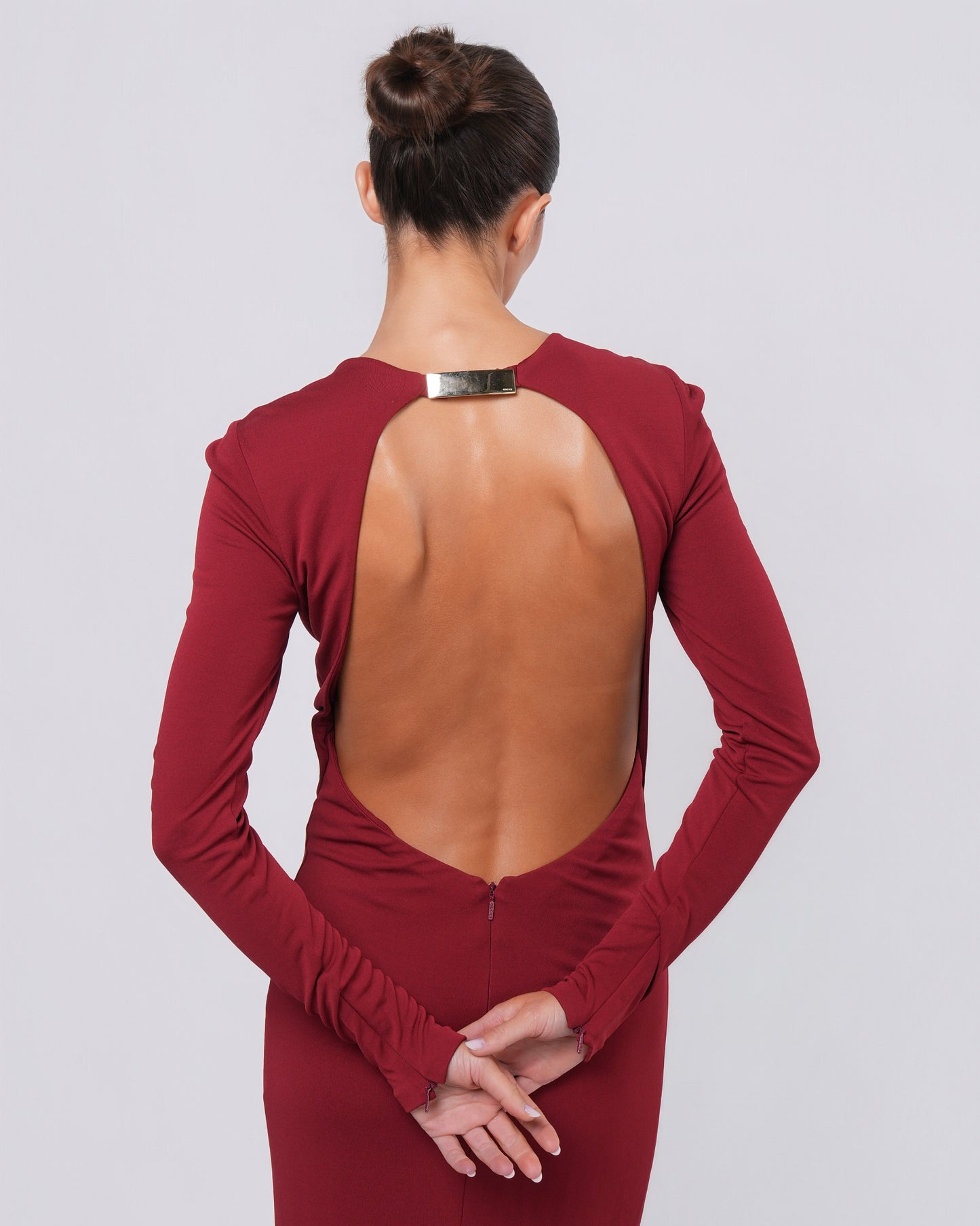 FW 2010 Gown with Gold Detail