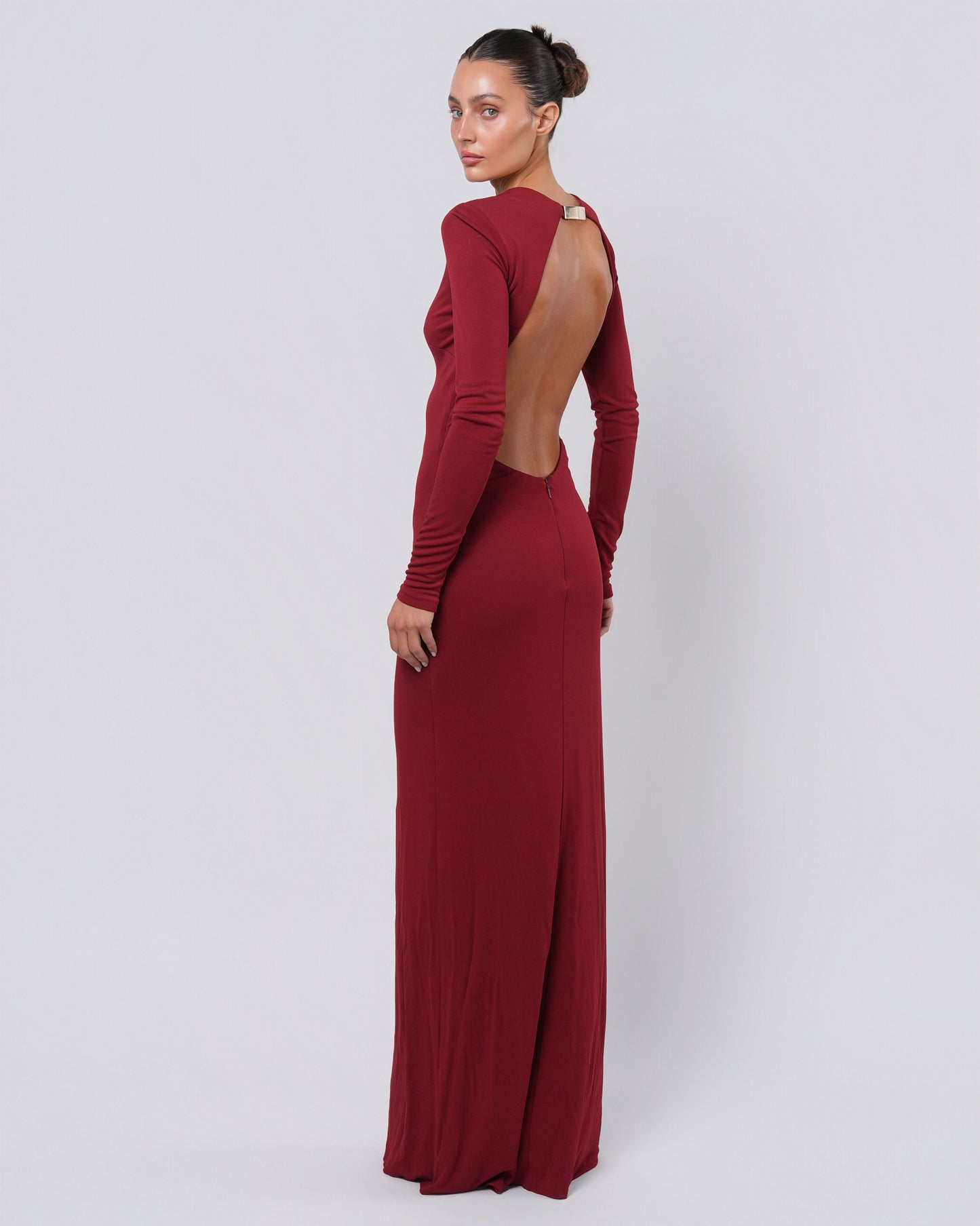 FW 2010 Gown with Gold Detail