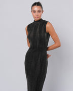 FW 1999 Metallic Lurex Gown and Jacket with Bead Detail