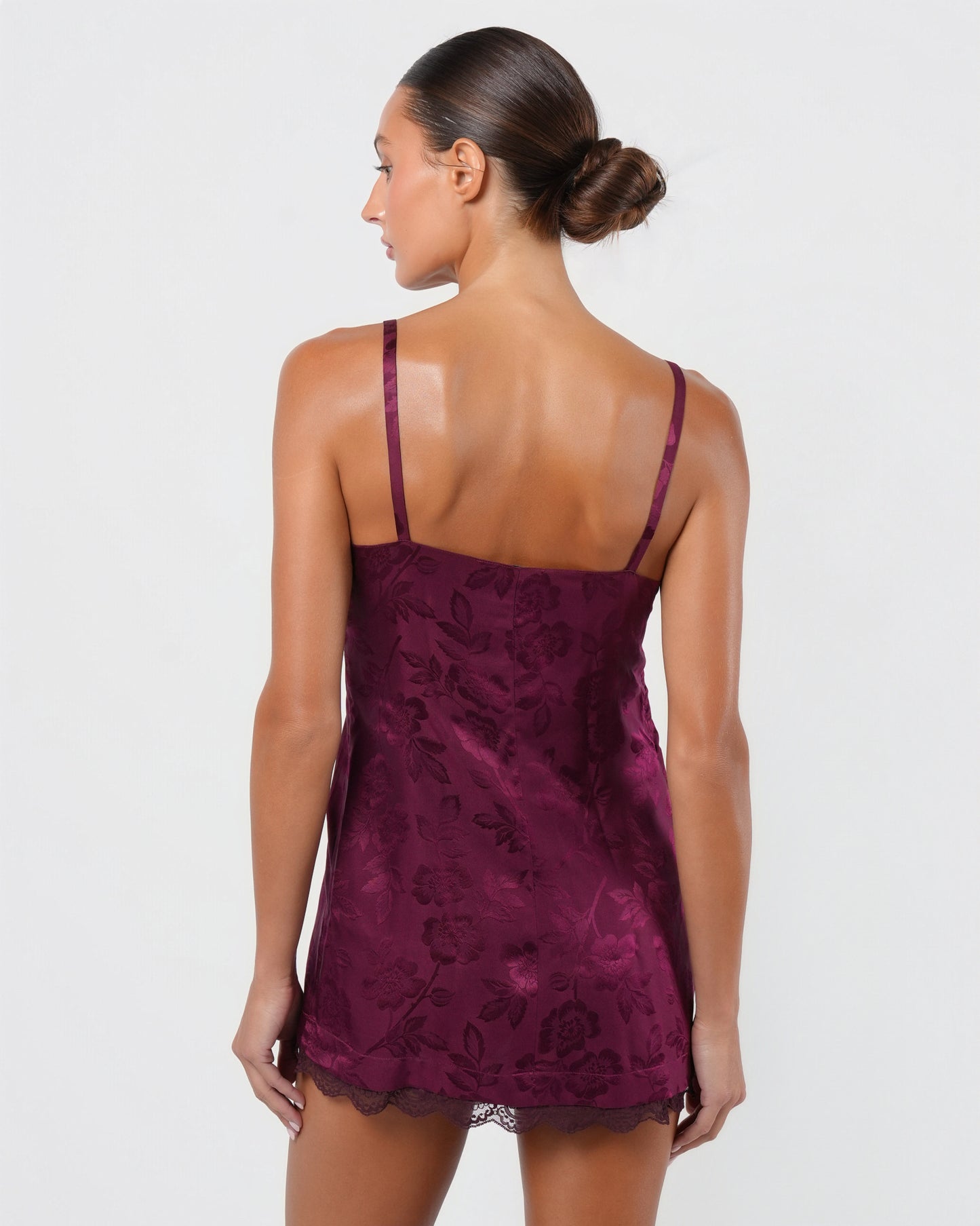 FW 2005 Silk and Lace Micro Mini Dress
