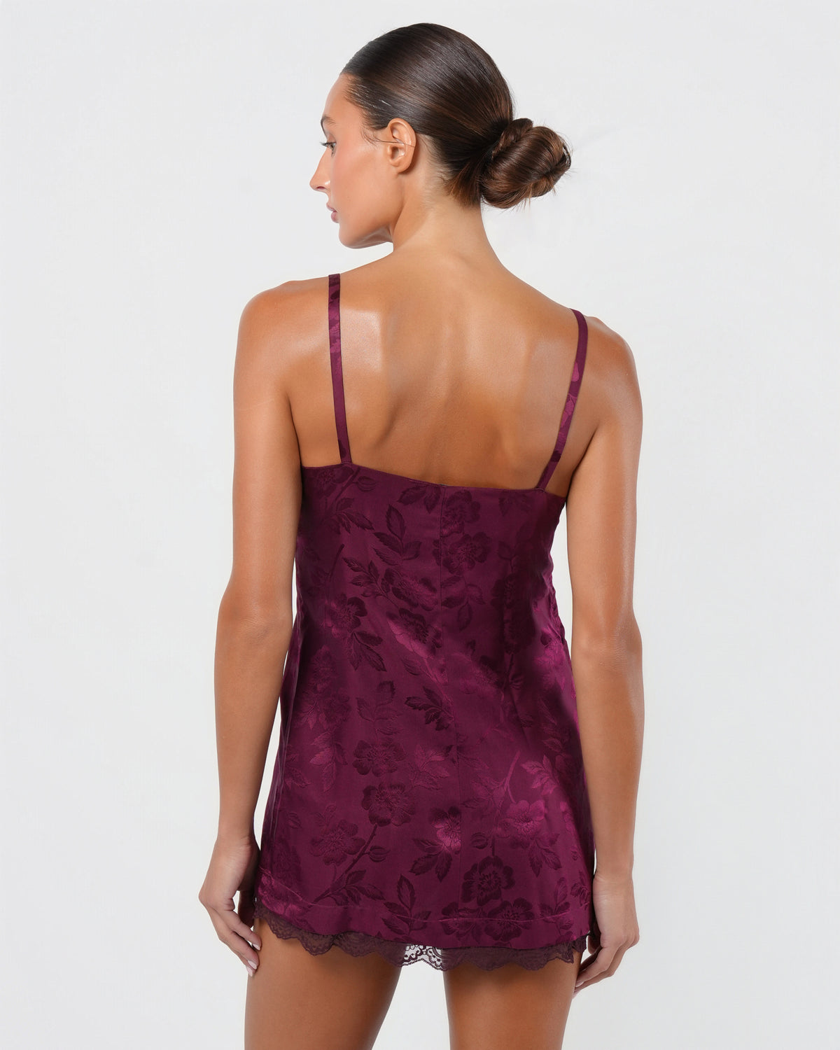 FW 2005 Silk and Lace Micro Mini Dress
