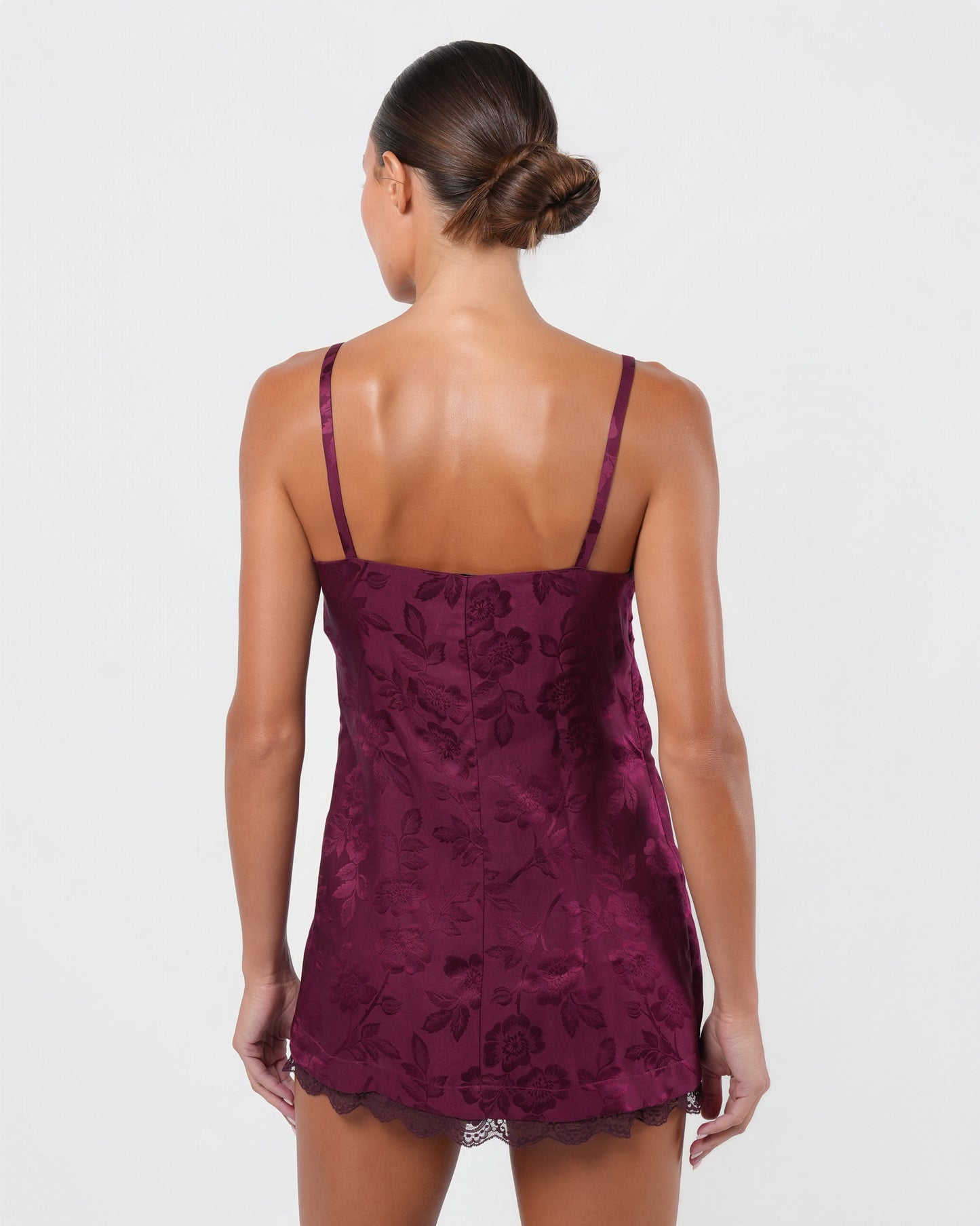 FW 2005 Silk and Lace Micro Mini Dress