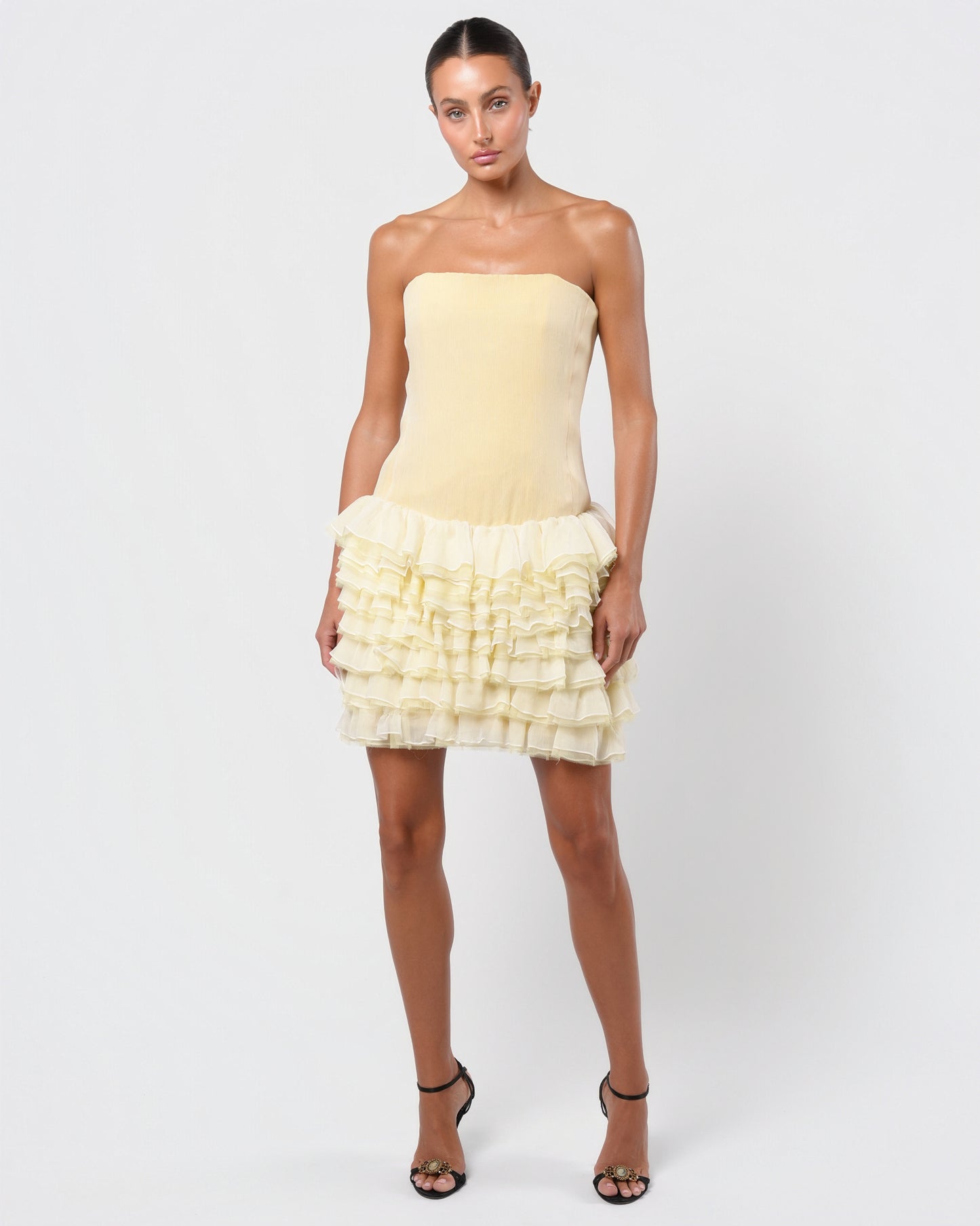 SS 2005 Runway Silk Chiffon Dress