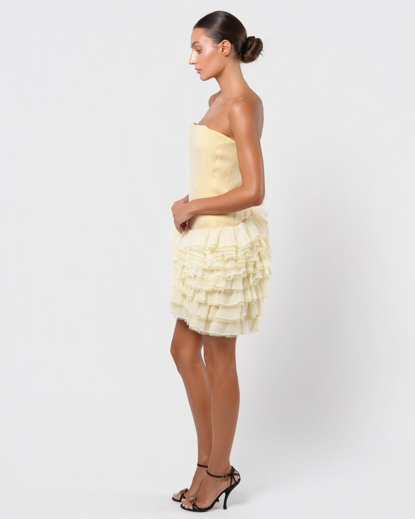 SS 2005 Runway Silk Chiffon Dress
