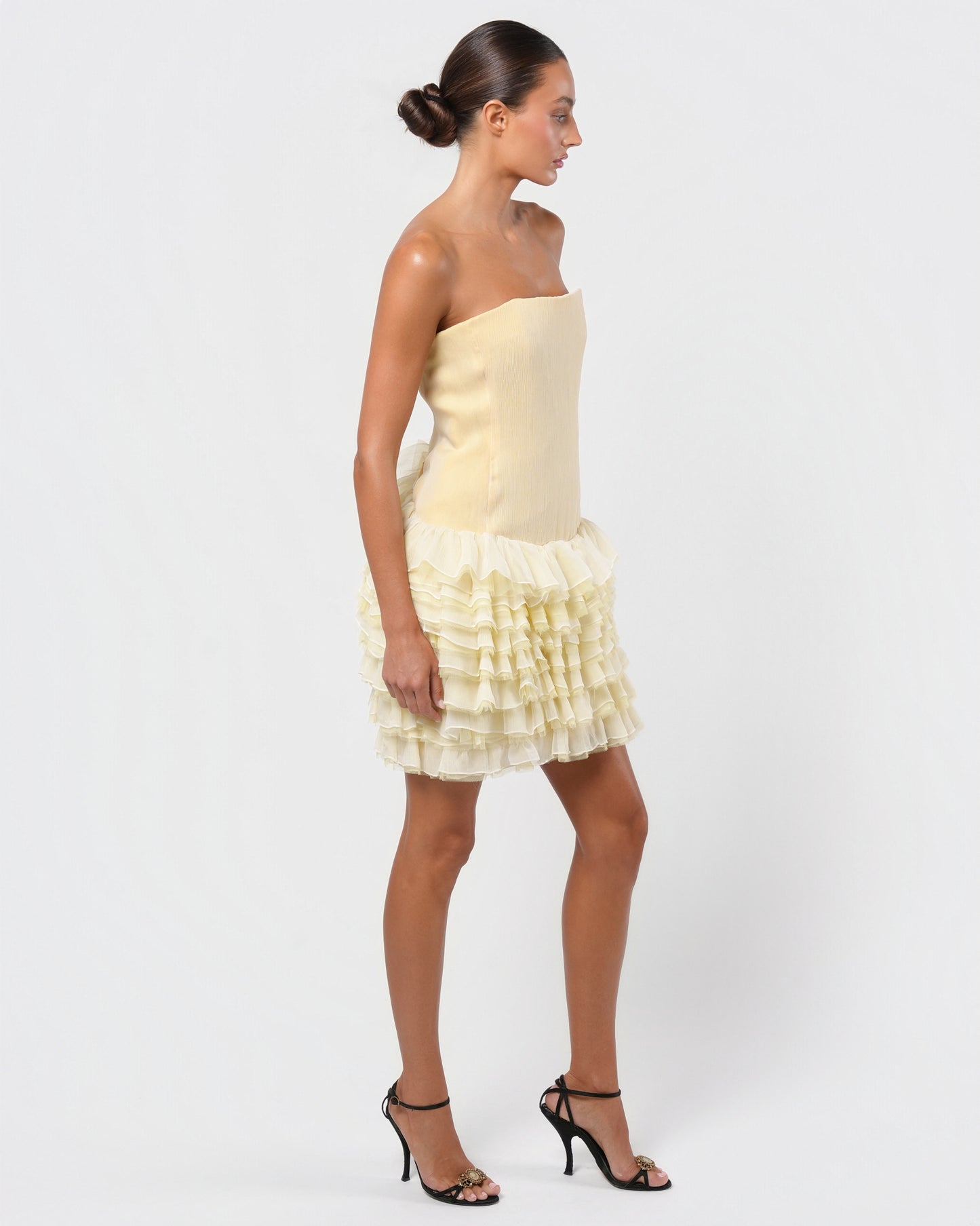 SS 2005 Runway Silk Chiffon Dress