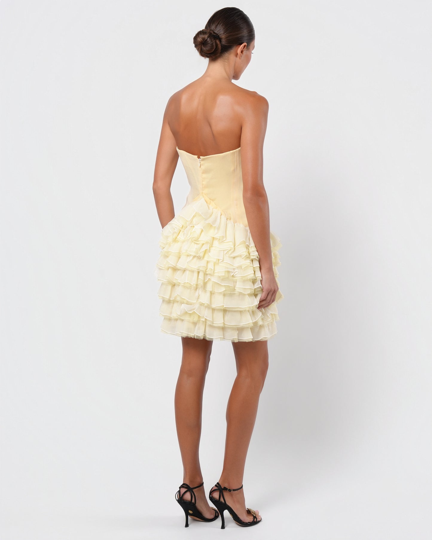 SS 2005 Runway Silk Chiffon Dress