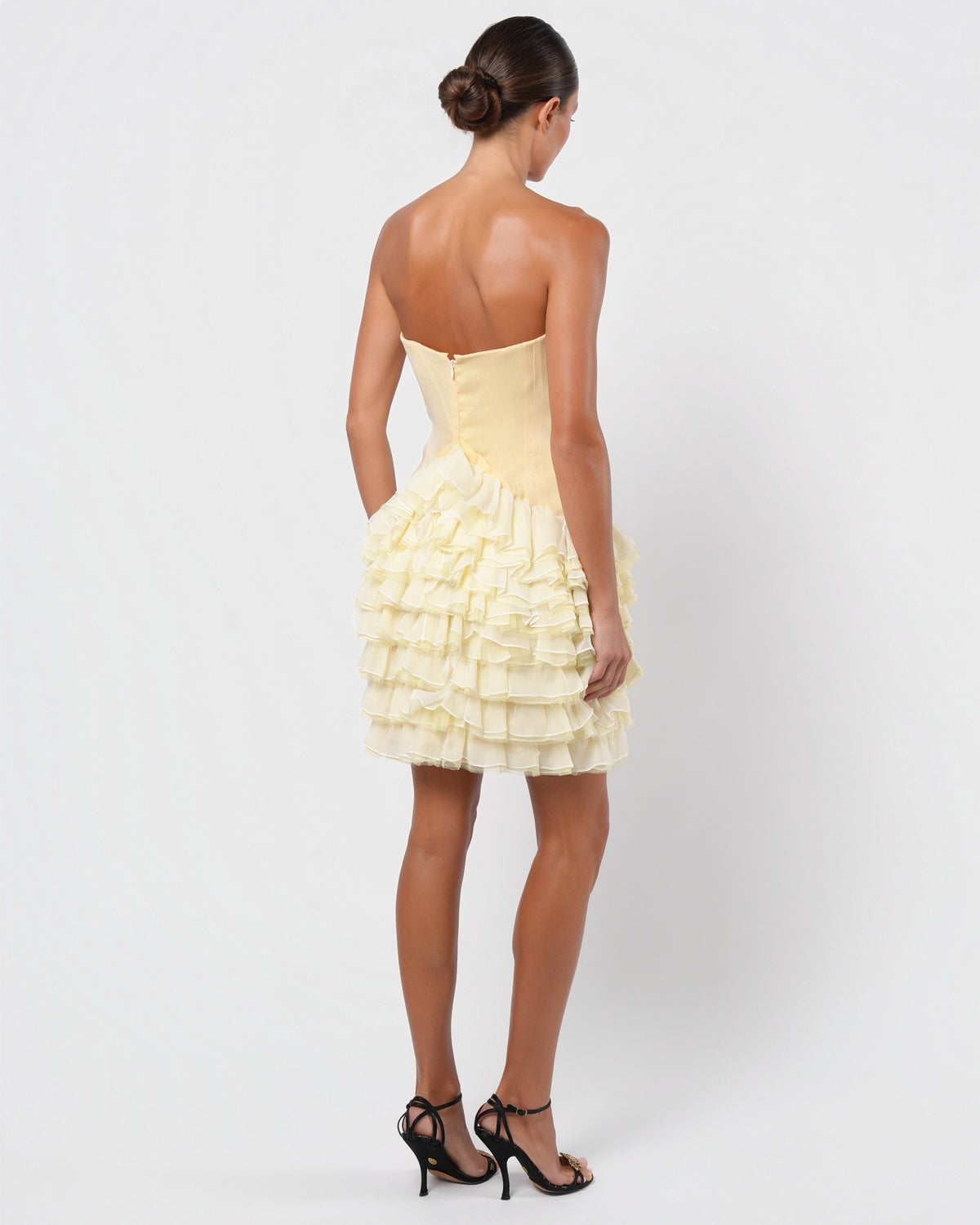 SS 2005 Runway Silk Chiffon Dress