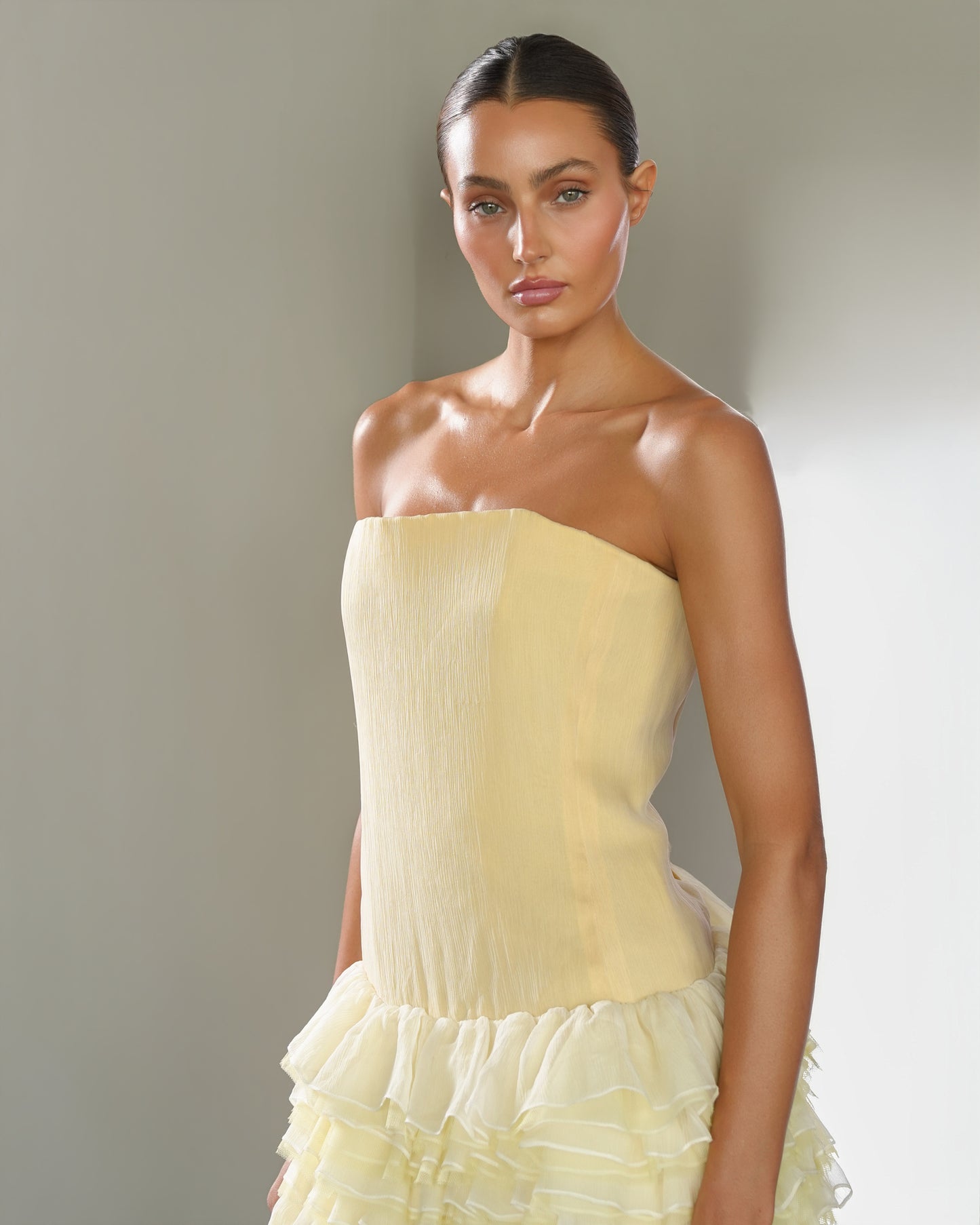SS 2005 Runway Silk Chiffon Dress