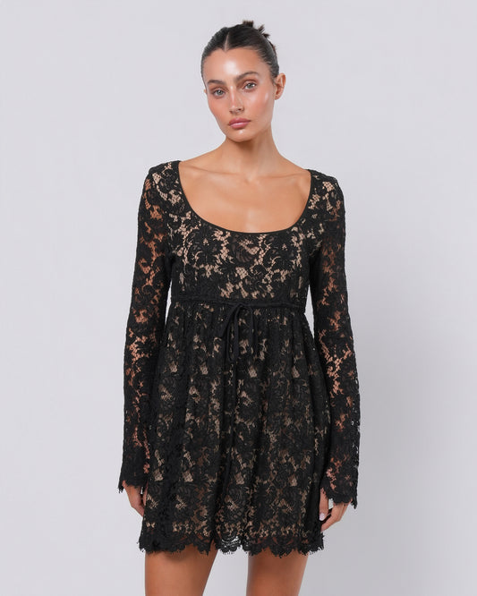 SS 1996 Lace Babydoll Dress