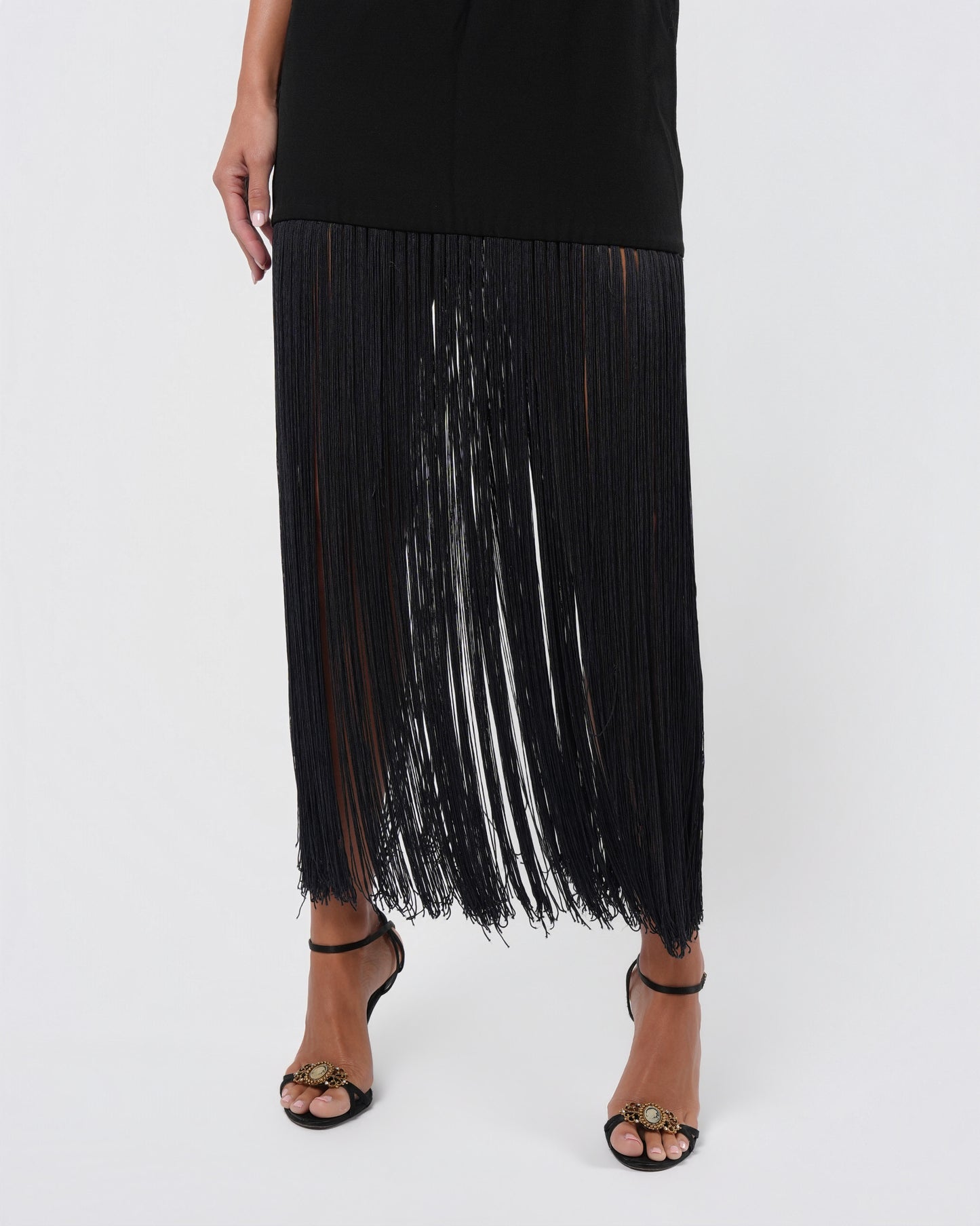 FW 1993 Fringe Dress