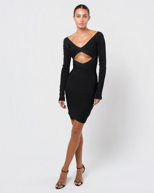 1990s Cut Out Dress