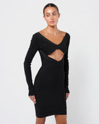 1990s Cut Out Dress