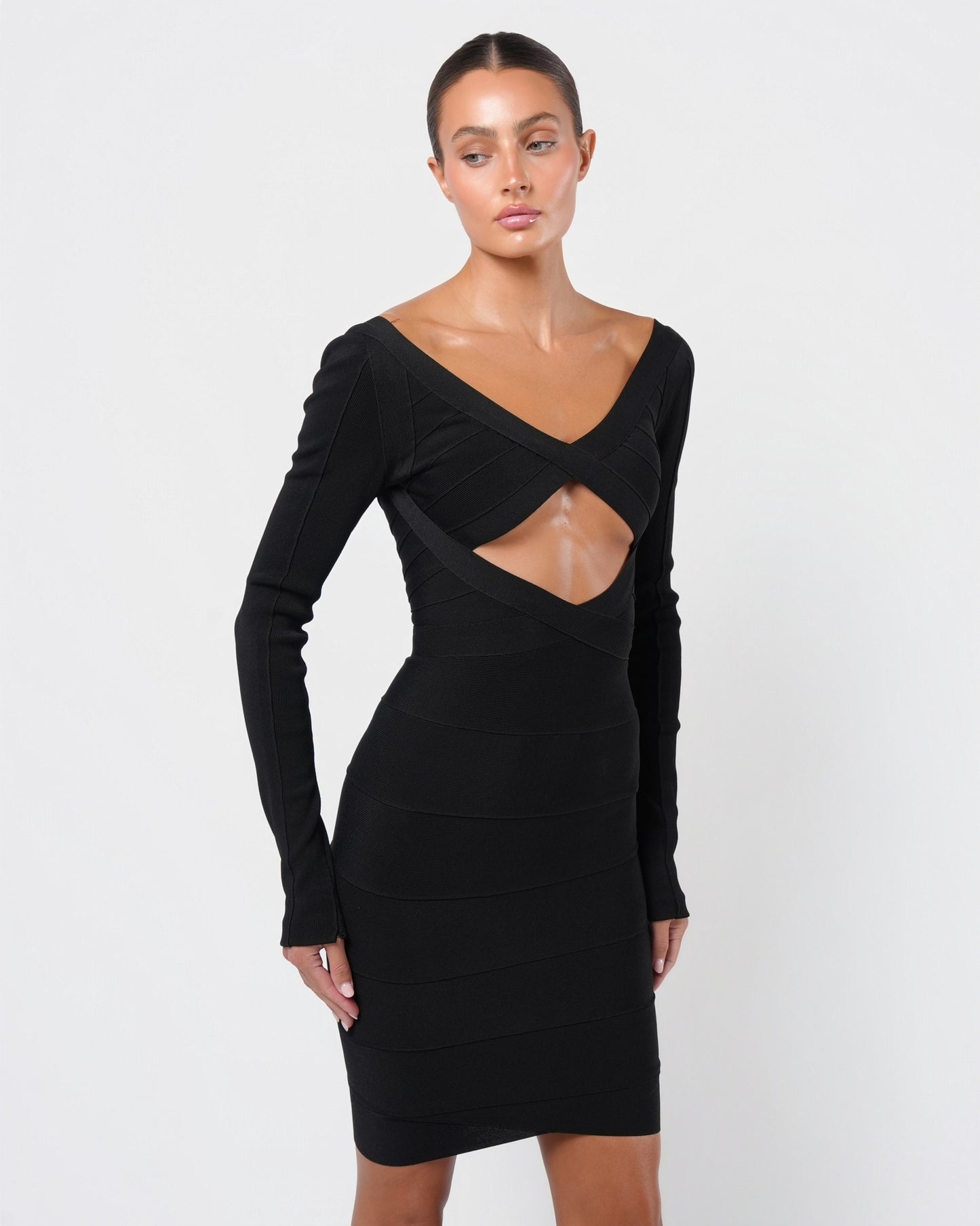 1990s Cut Out Dress