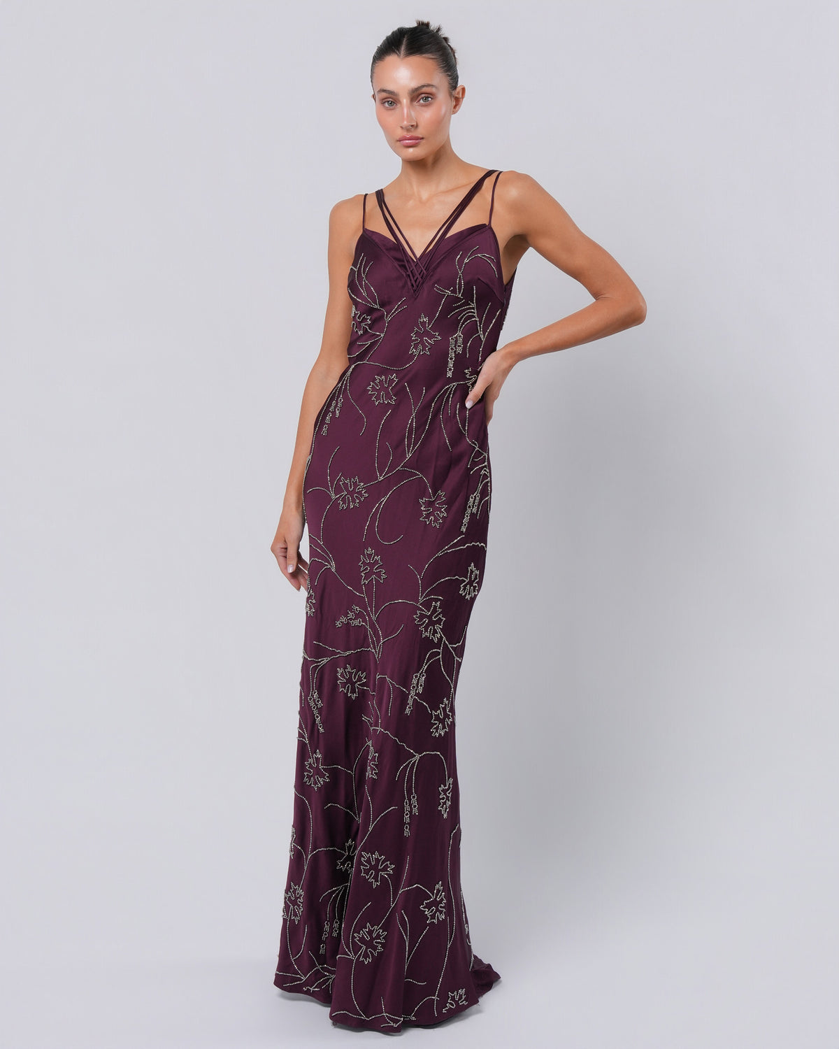 Bill Gaytten Era Beaded Gown
