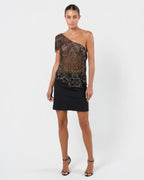 Stella McCartney Era FW 2000 Beaded Top And Skirt