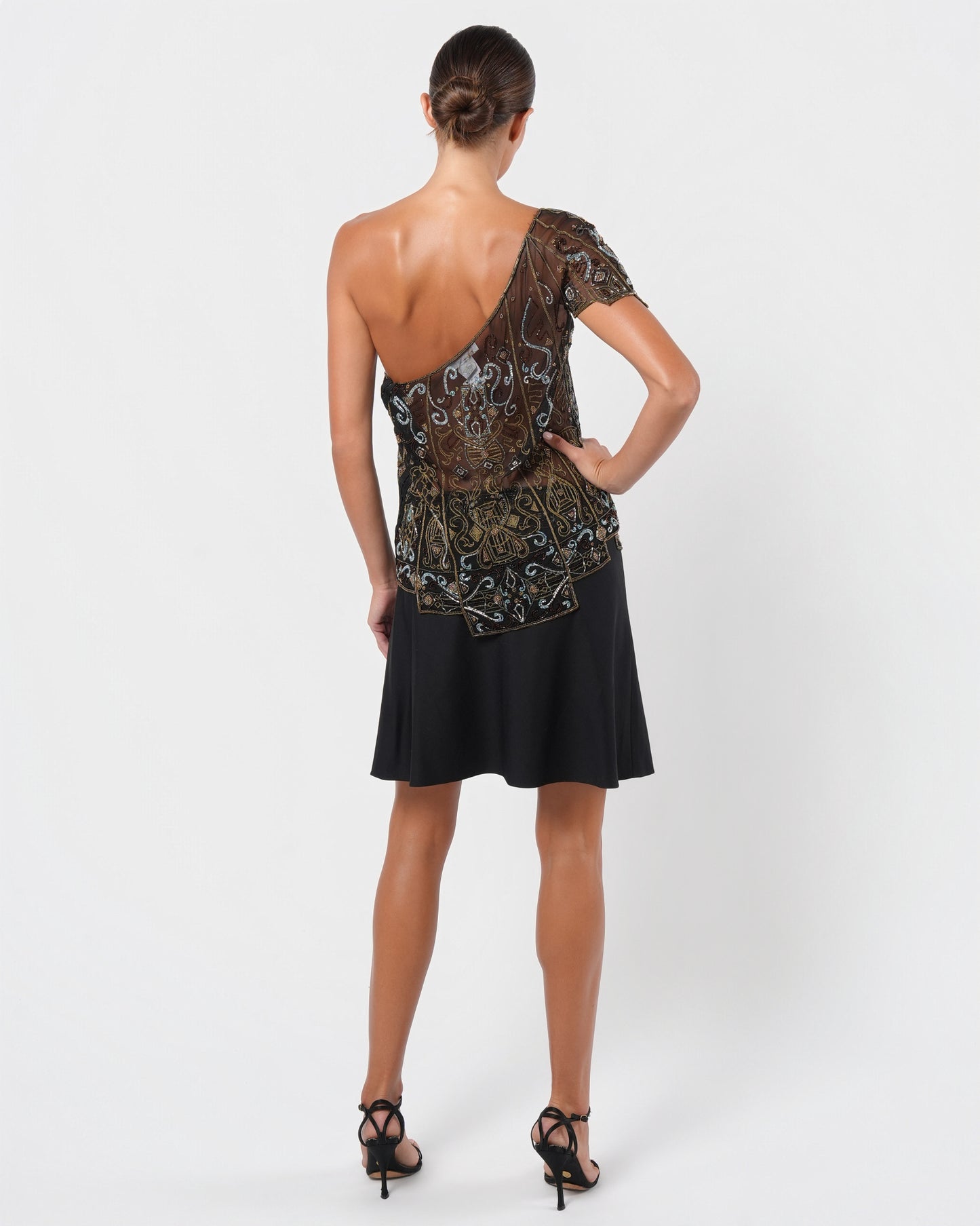 Stella McCartney Era FW 2000 Beaded Top And Skirt