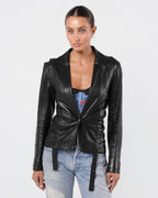 FW 2003 Leather Jacket