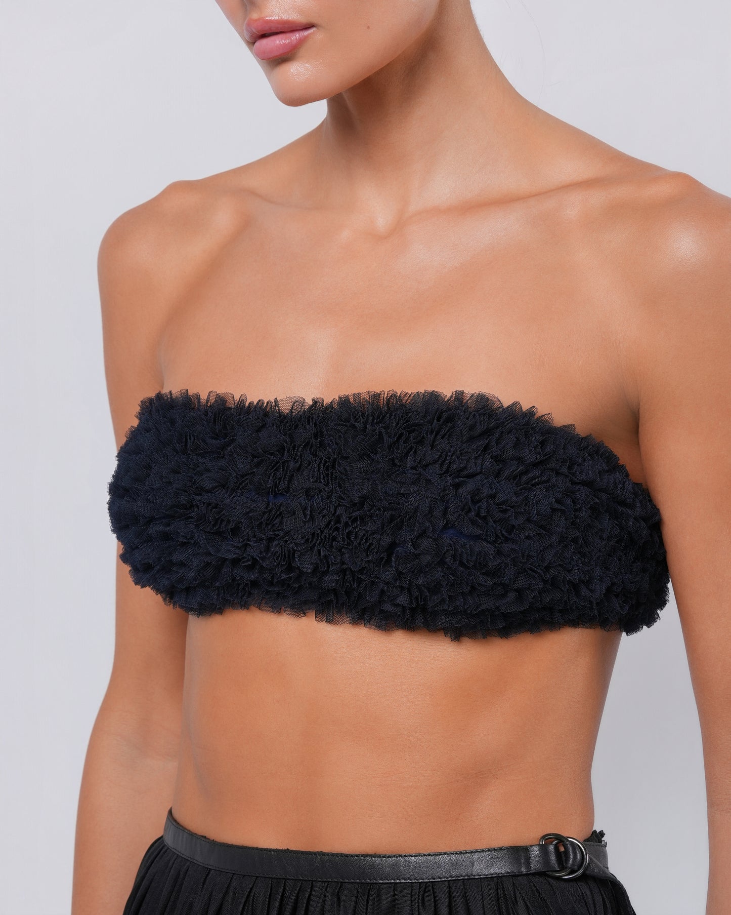 Cruise 2002 Ruffled Bandeau Top
