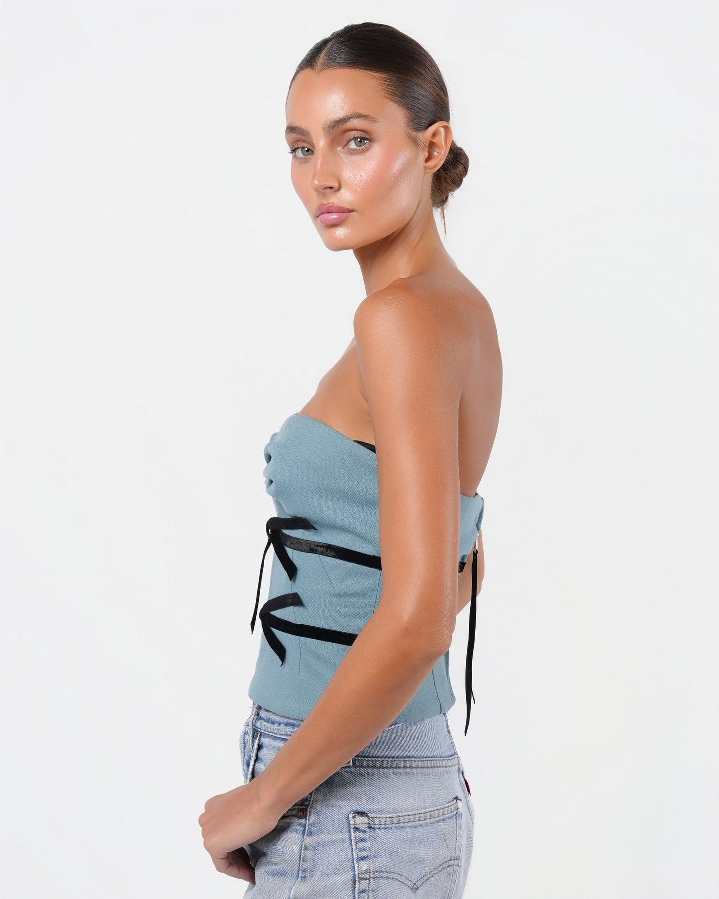 SS 2003 Marc Jacobs Era Ribbon Bustier