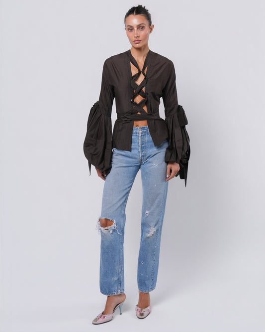 FW 2002 Balloon Sleeve Top