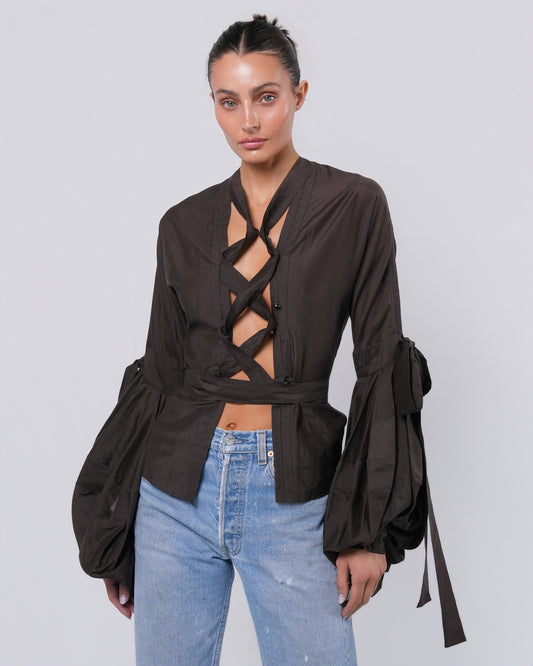 FW 2002 Balloon Sleeve Top