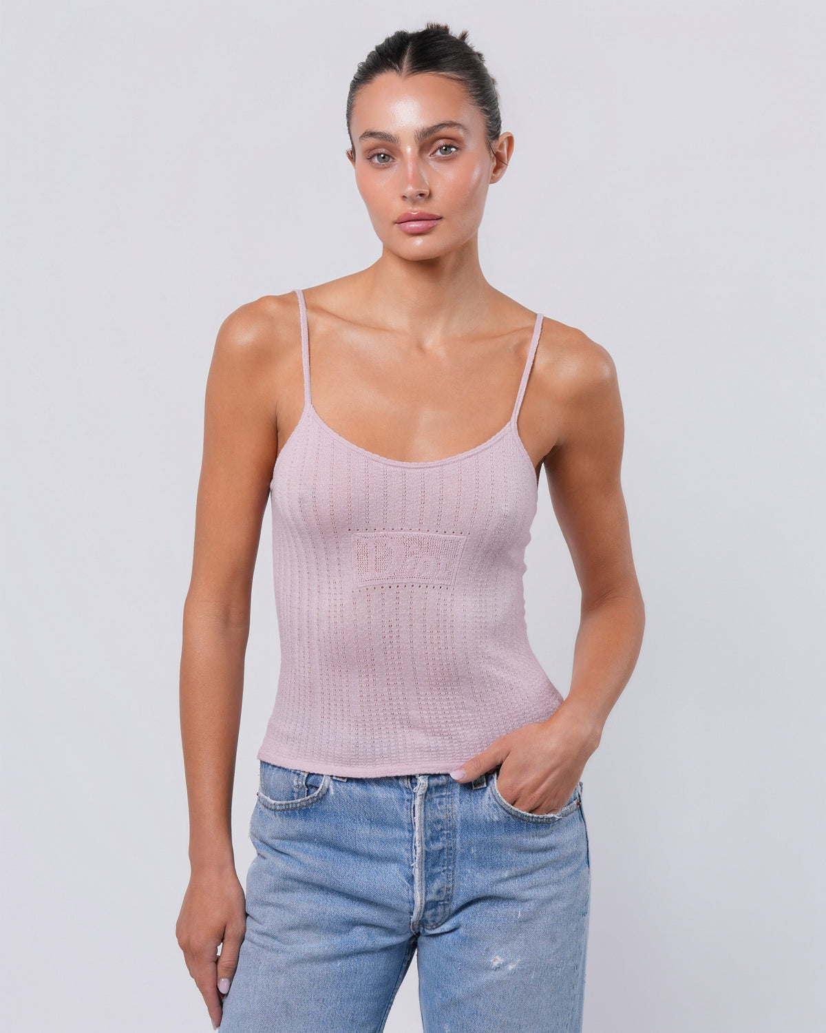 FW 2003 Pointelle Tank Top