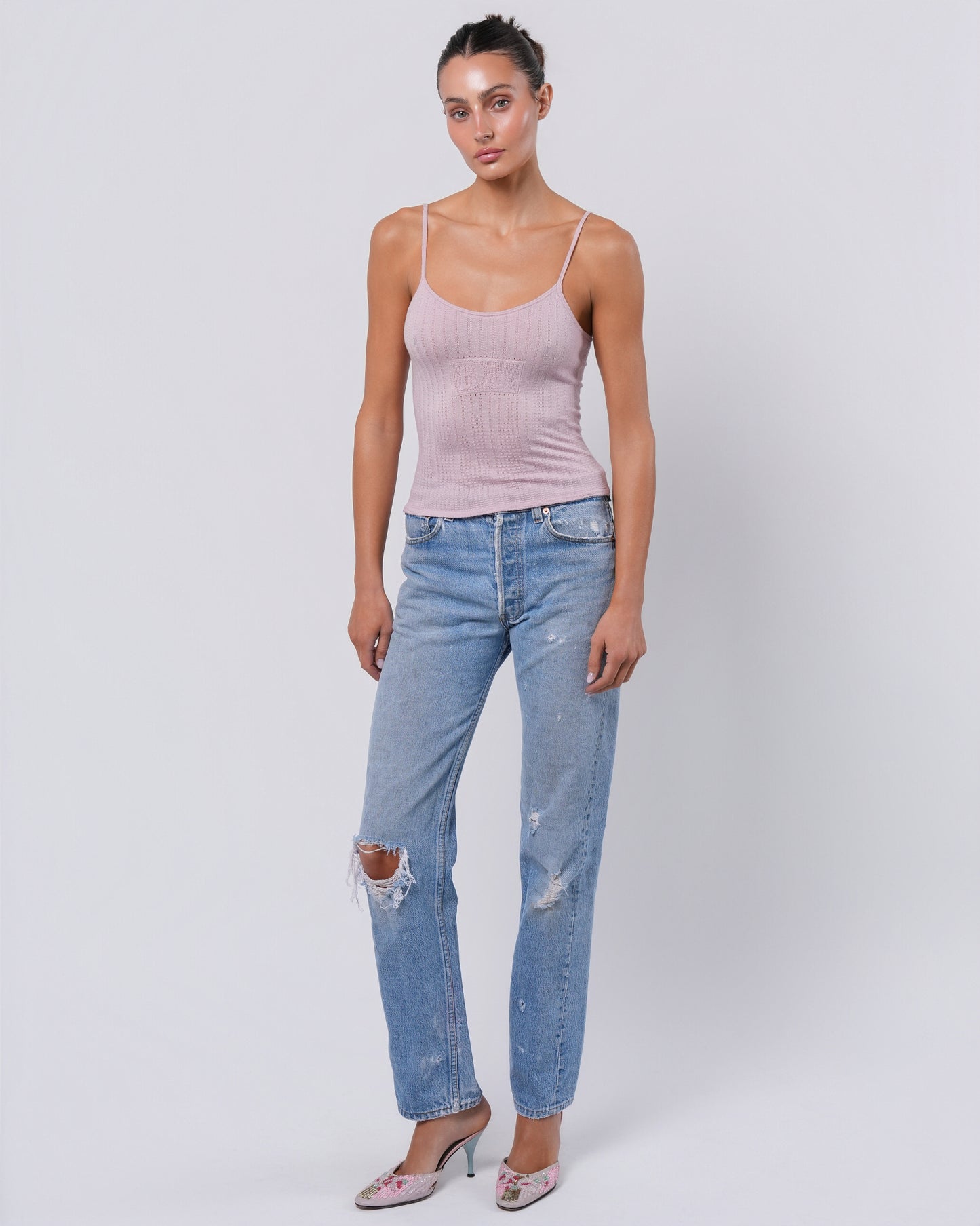 FW 2003 Pointelle Tank Top