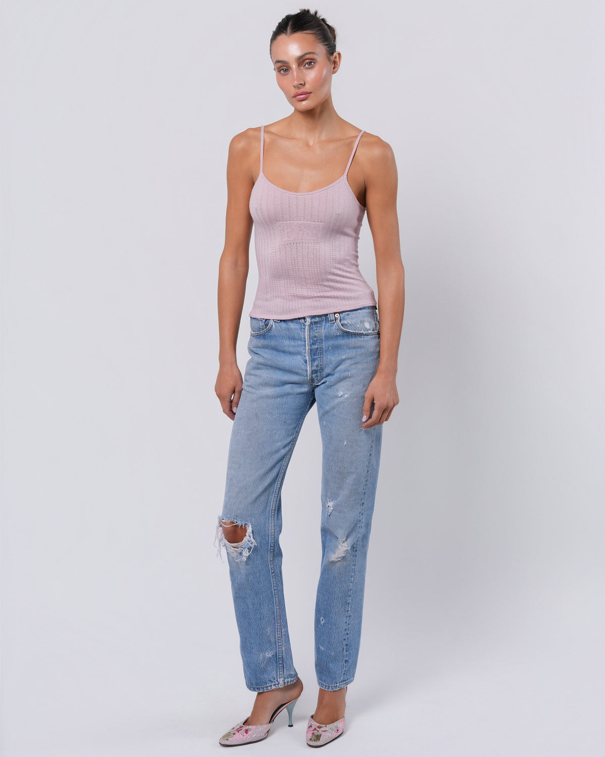 FW 2003 Pointelle Tank Top