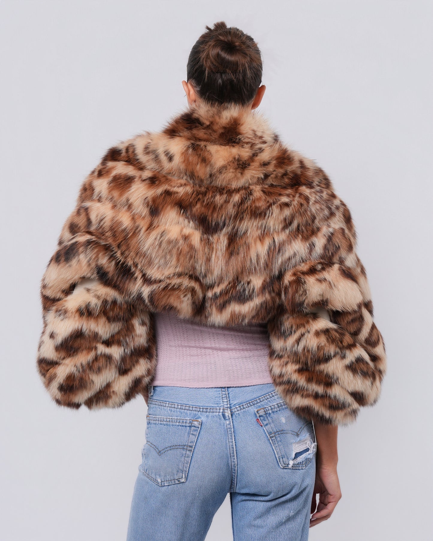 FW 2004 Ad Campaign Leopard Print Bolero