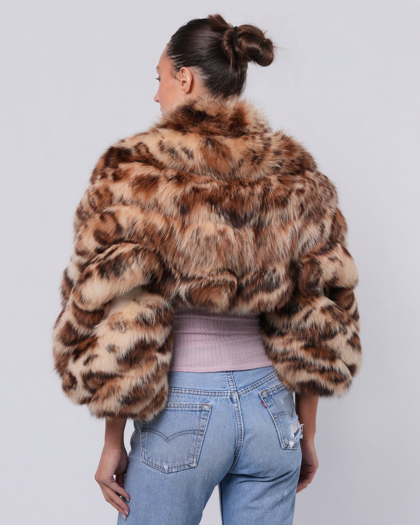 FW 2004 Ad Campaign Leopard Print Bolero