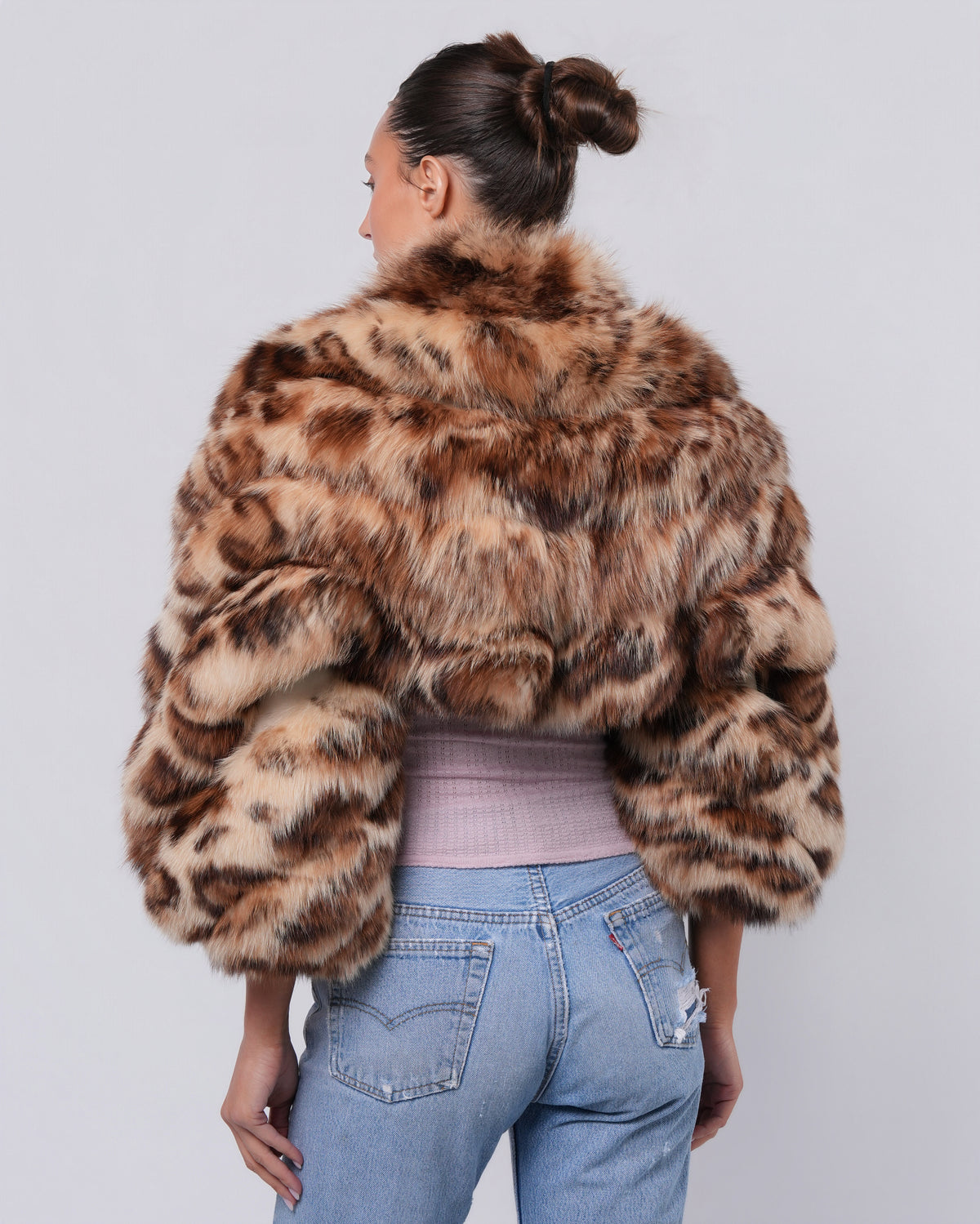 FW 2004 Ad Campaign Leopard Print Bolero