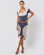 SS 1998 "Tied To The Mast" Top And Skirt Set